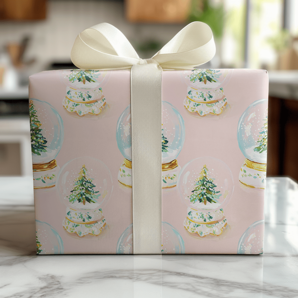 Tree Globe - Wrapping Paper - Lemon Park