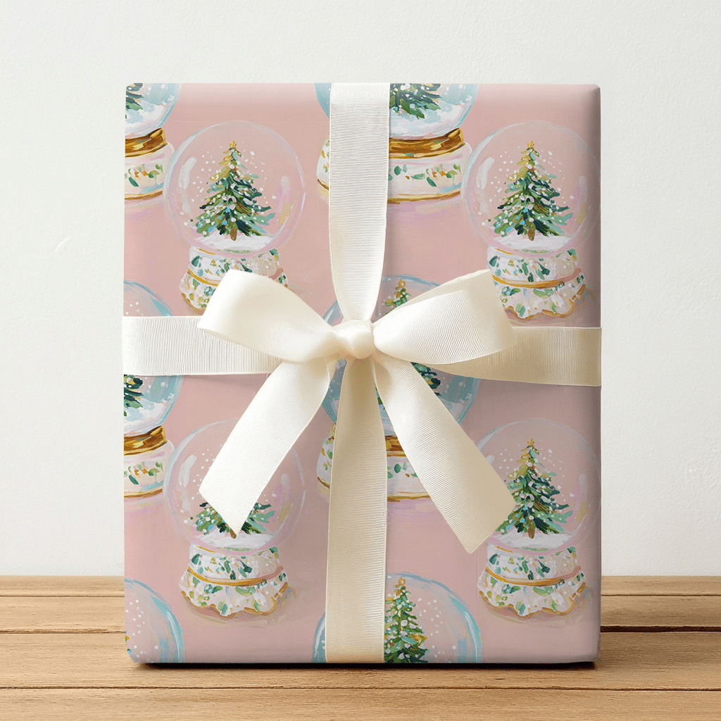 Tree Globe - Wrapping Paper - Lemon Park