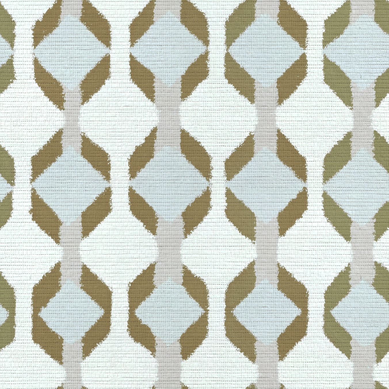 Trellis Charm Faux Grasscloth Wallpaper - Lemon Park