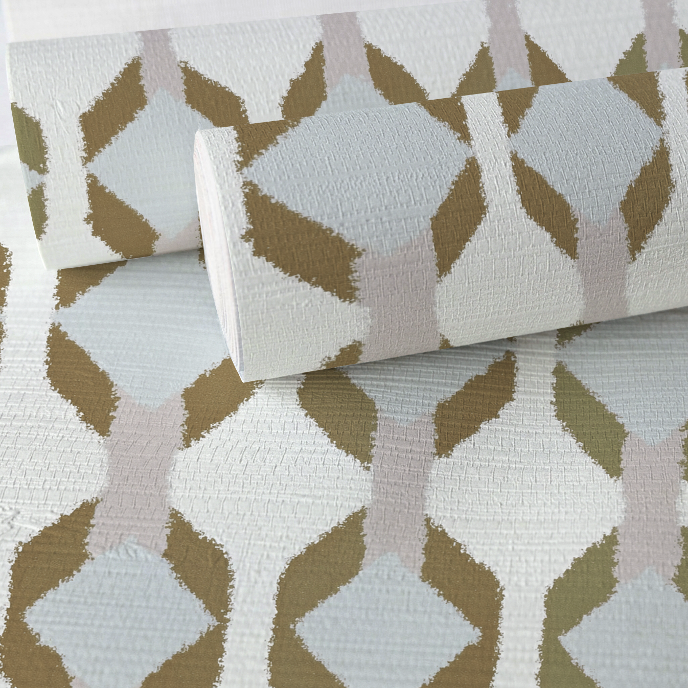 Trellis Charm Faux Grasscloth Wallpaper