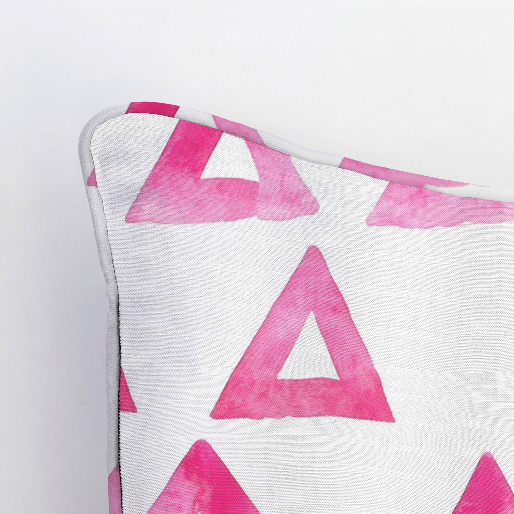 Triangle Tango Throw Pillow - Lemon Park