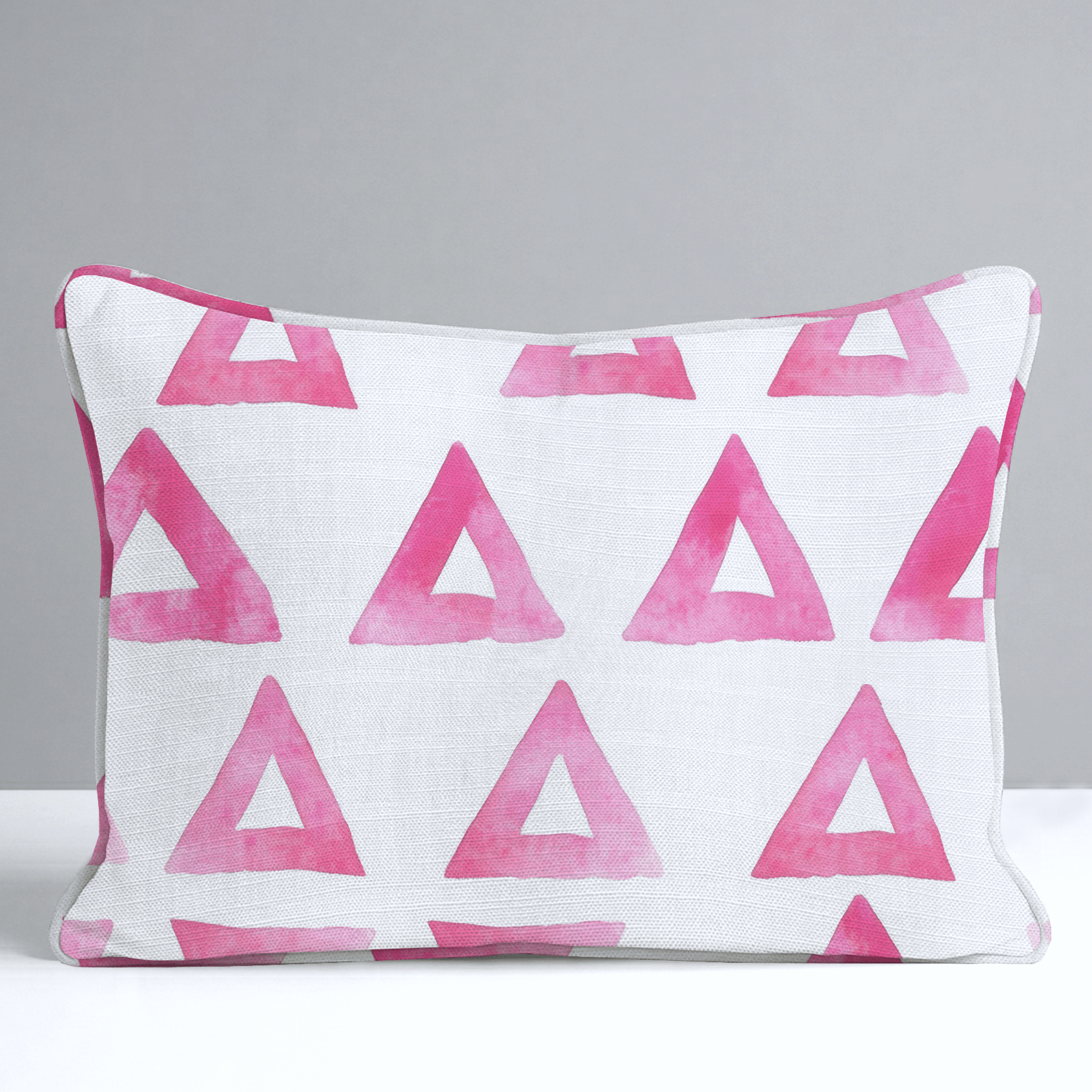 Triangle Tango Throw Pillow - Lemon Park