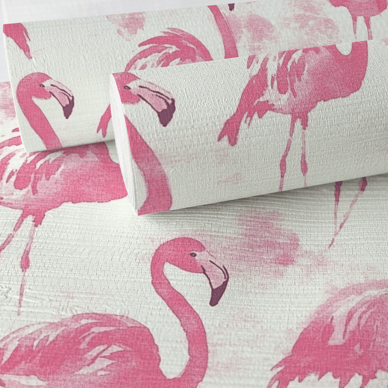 Tropical Paradise Faux Grasscloth Wallpaper - Lemon Park