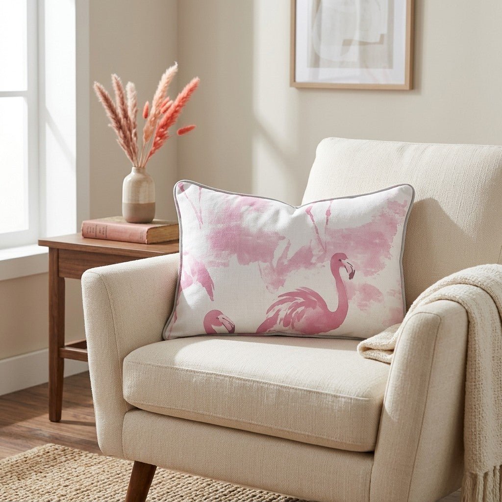 Tropical Paradise Throw Pillow - Lemon Park