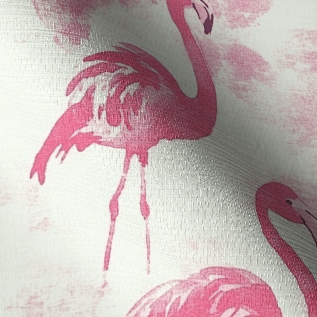 Tropical Paradise Faux Grasscloth Wallpaper
