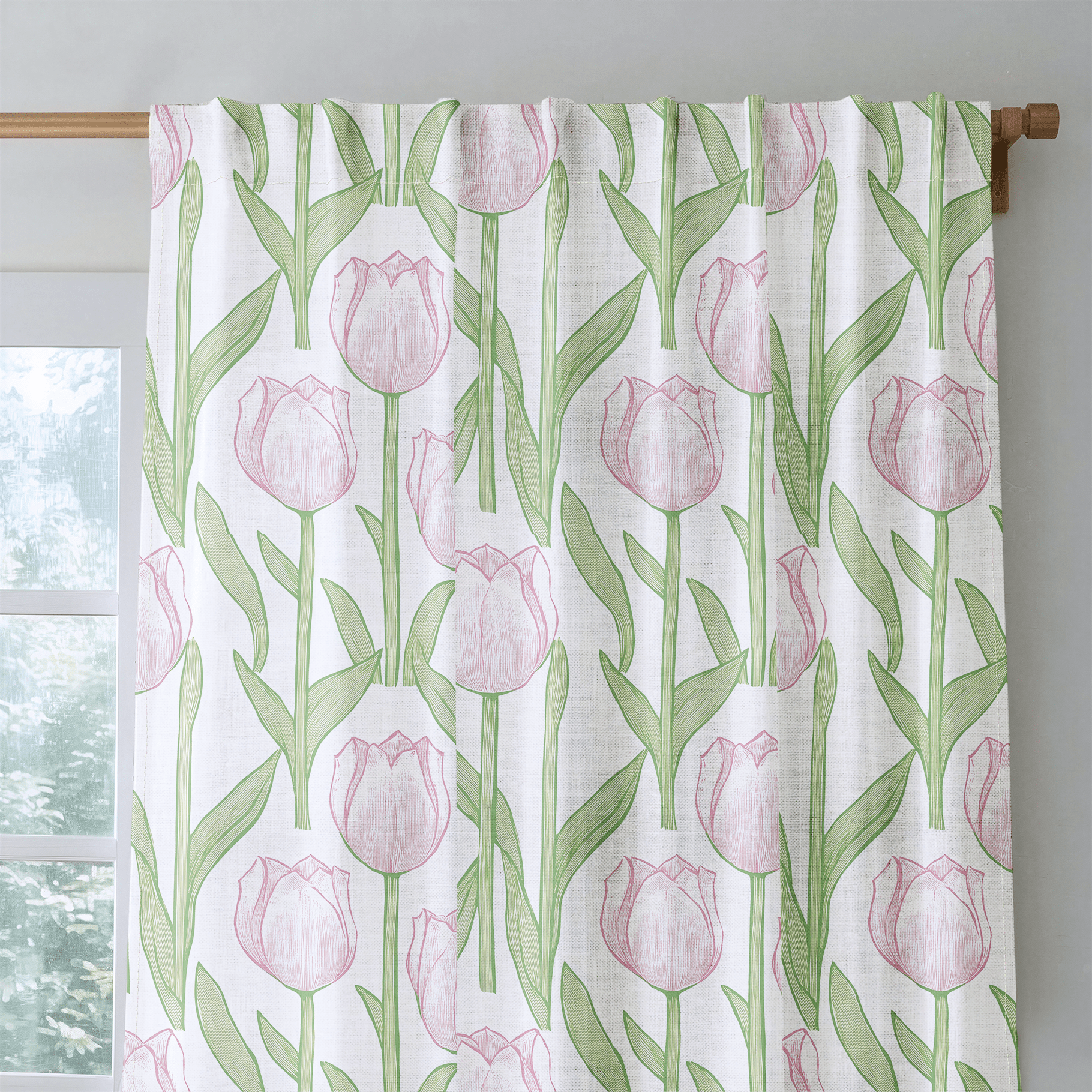 Tulip Meadow - Drapery - Lemon Park