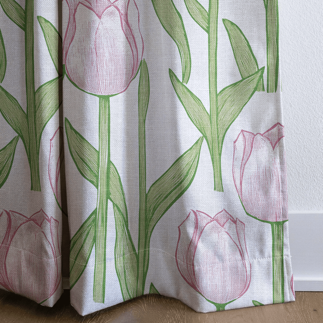Tulip Meadow - Drapery - Lemon Park