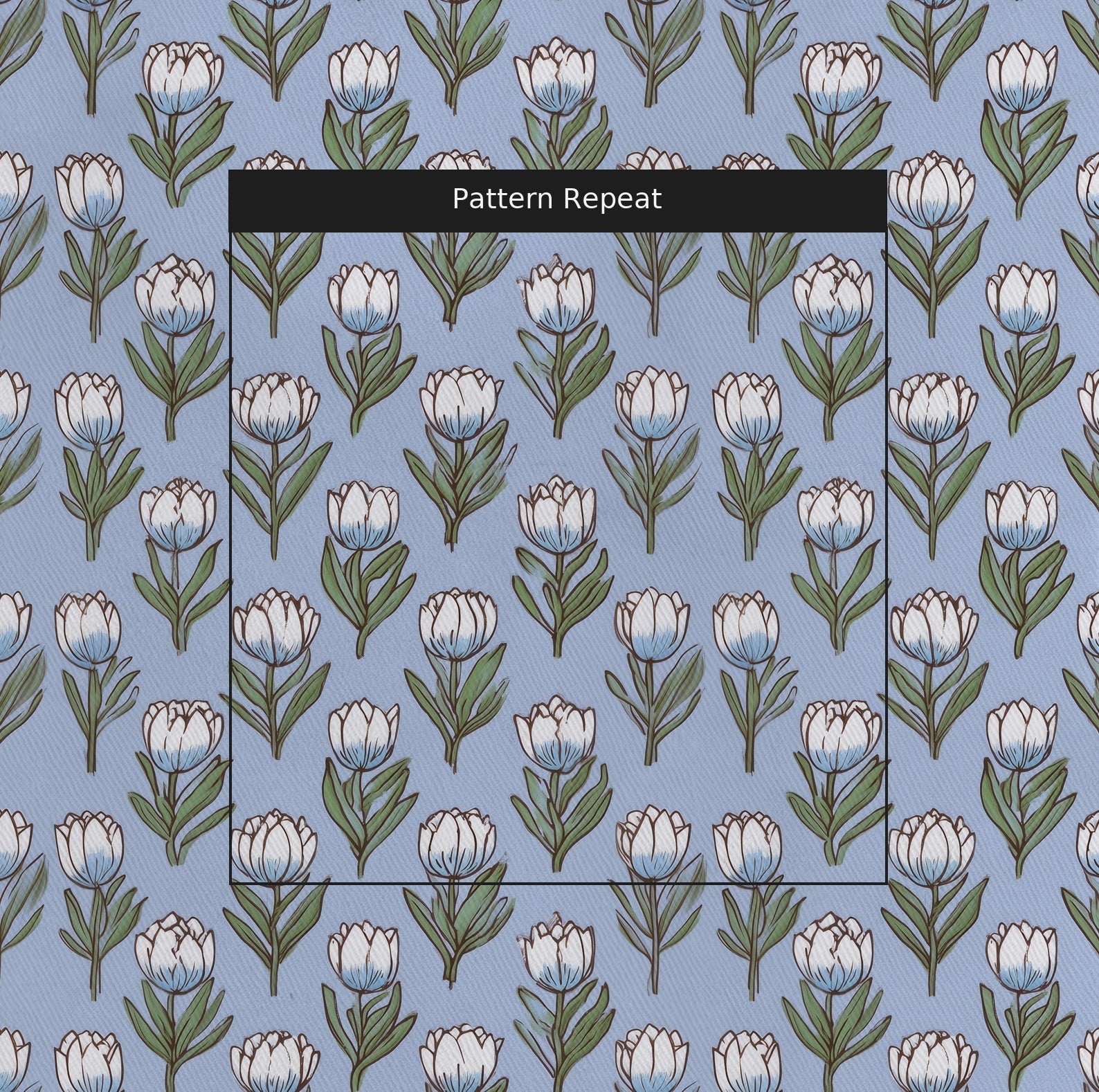 Tulip Parade - Fabric - Lemon Park