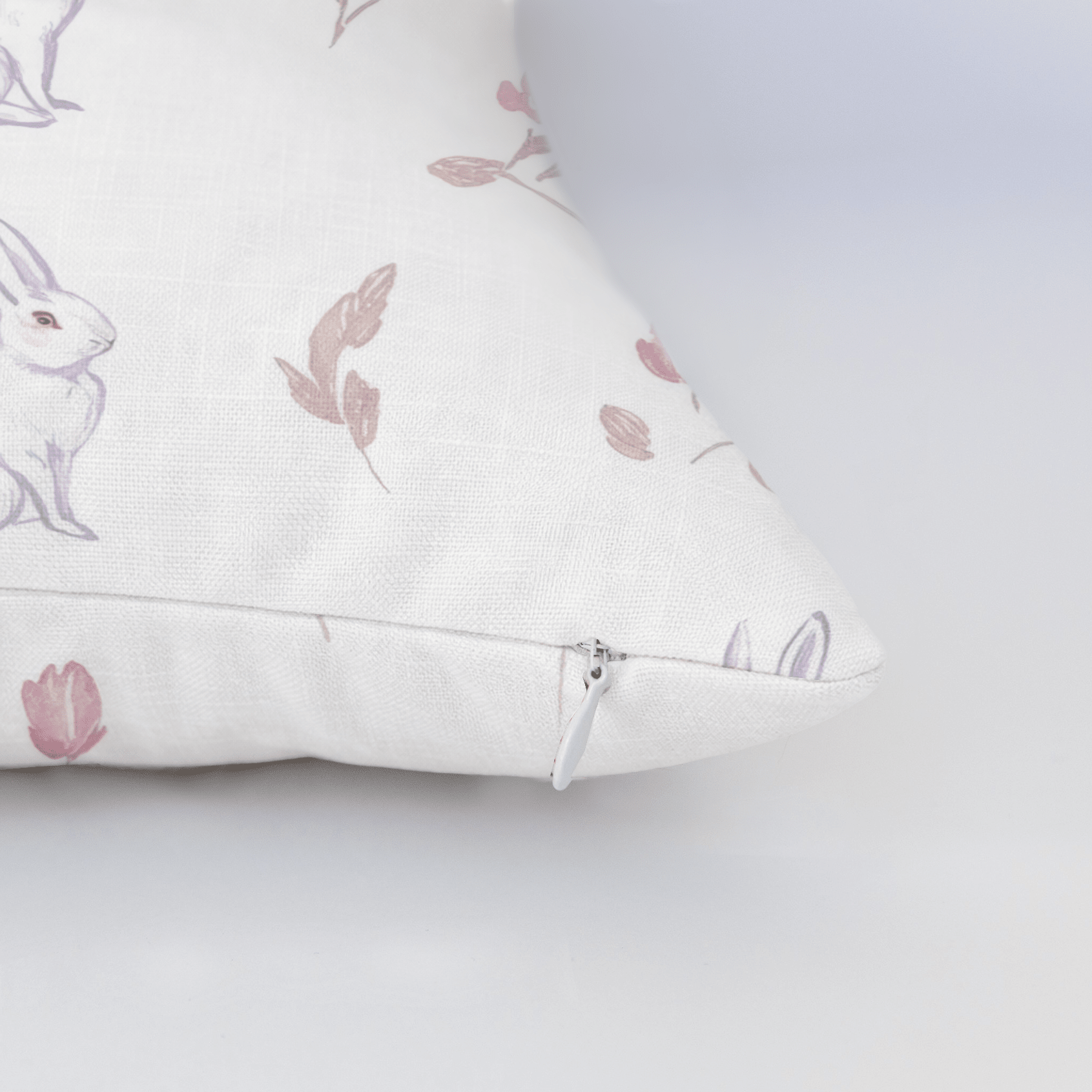 Tulips & Tails Throw Pillow - Lemon Park