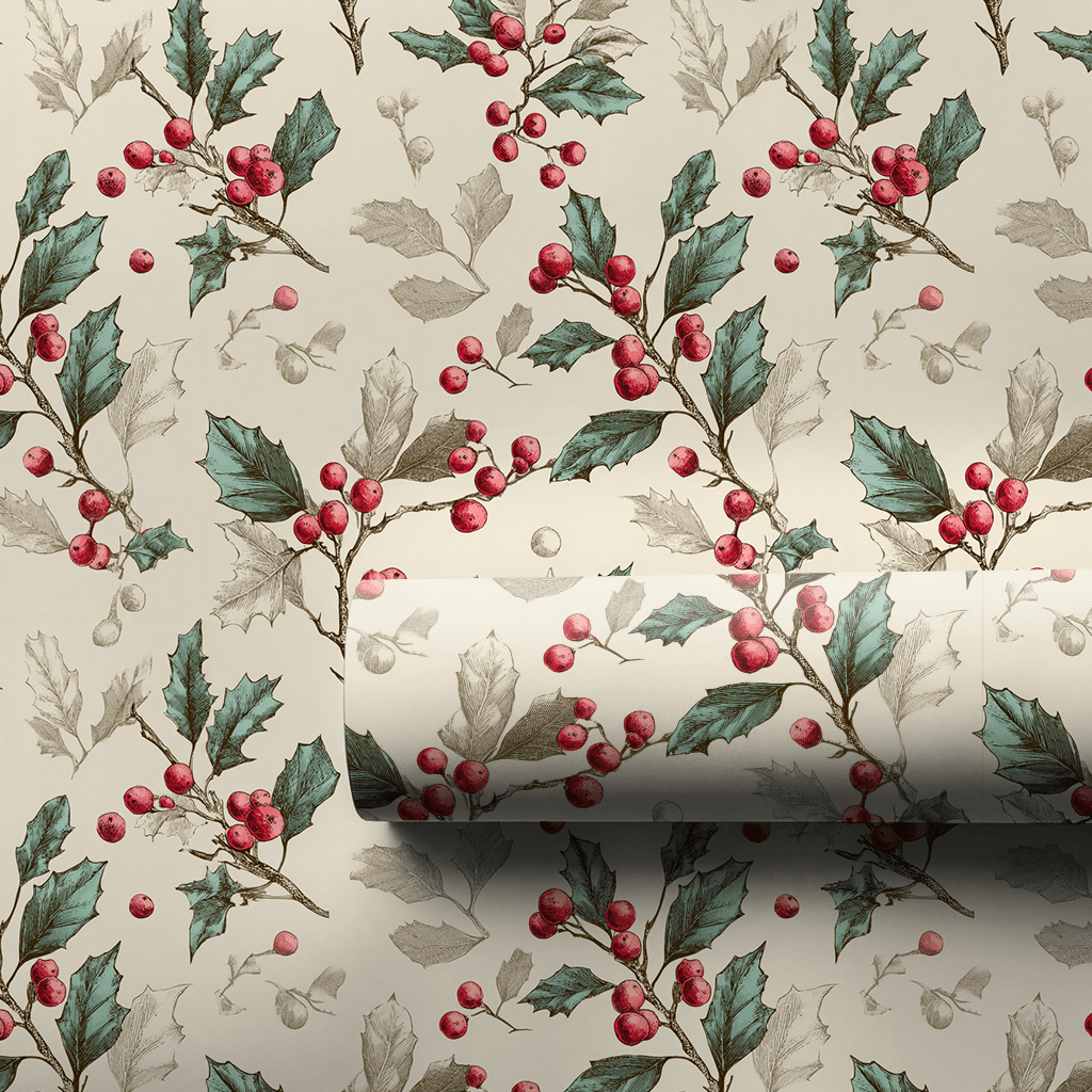Twilight Ivy - Wrapping Paper - Lemon Park