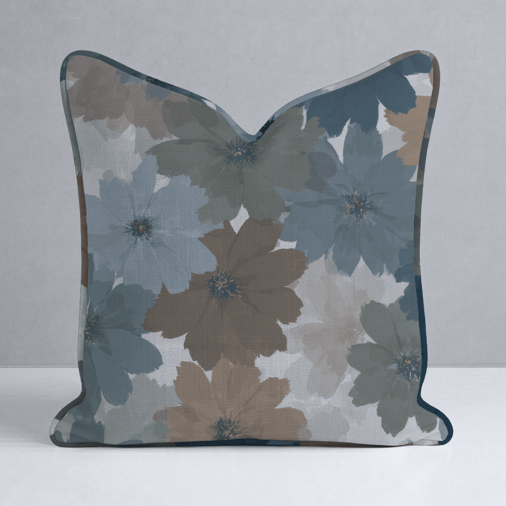 Twilight Petals Throw Pillow - Lemon Park