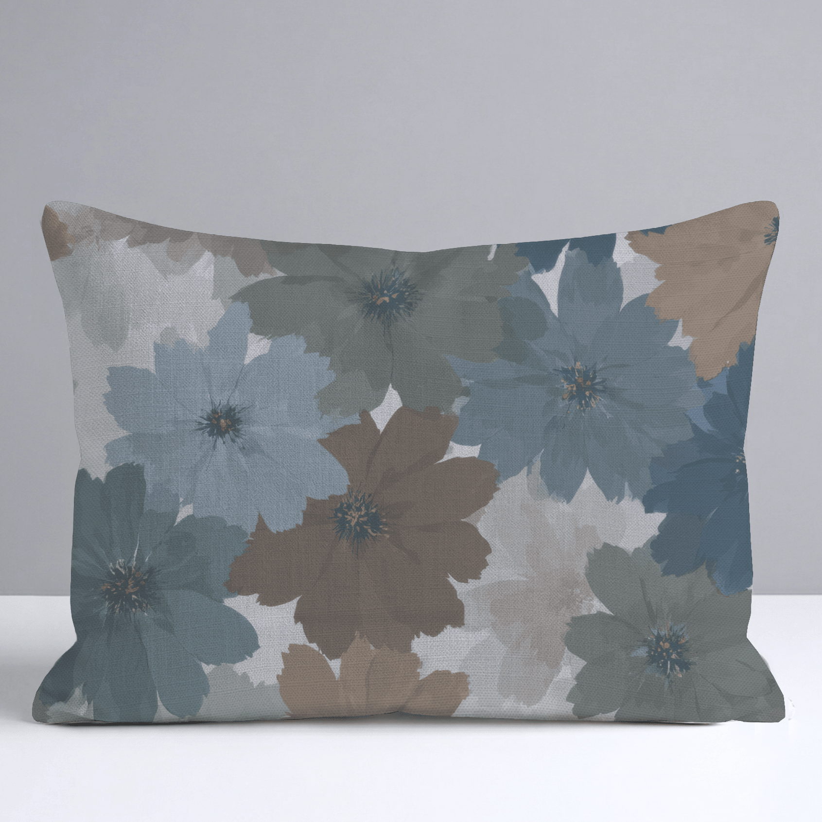 Twilight Petals Throw Pillow - Lemon Park
