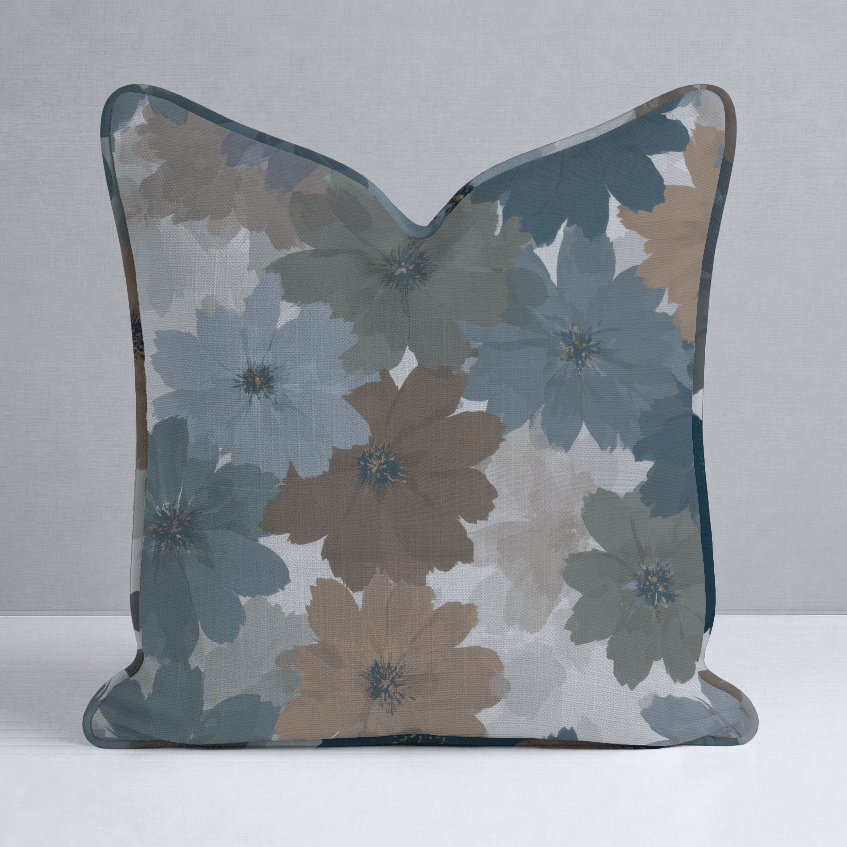 Twilight Petals Throw Pillow - Lemon Park