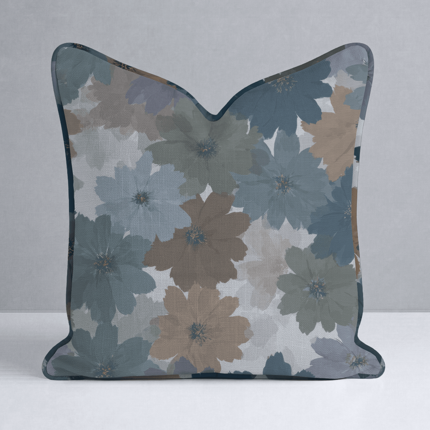 Twilight Petals Throw Pillow - Lemon Park