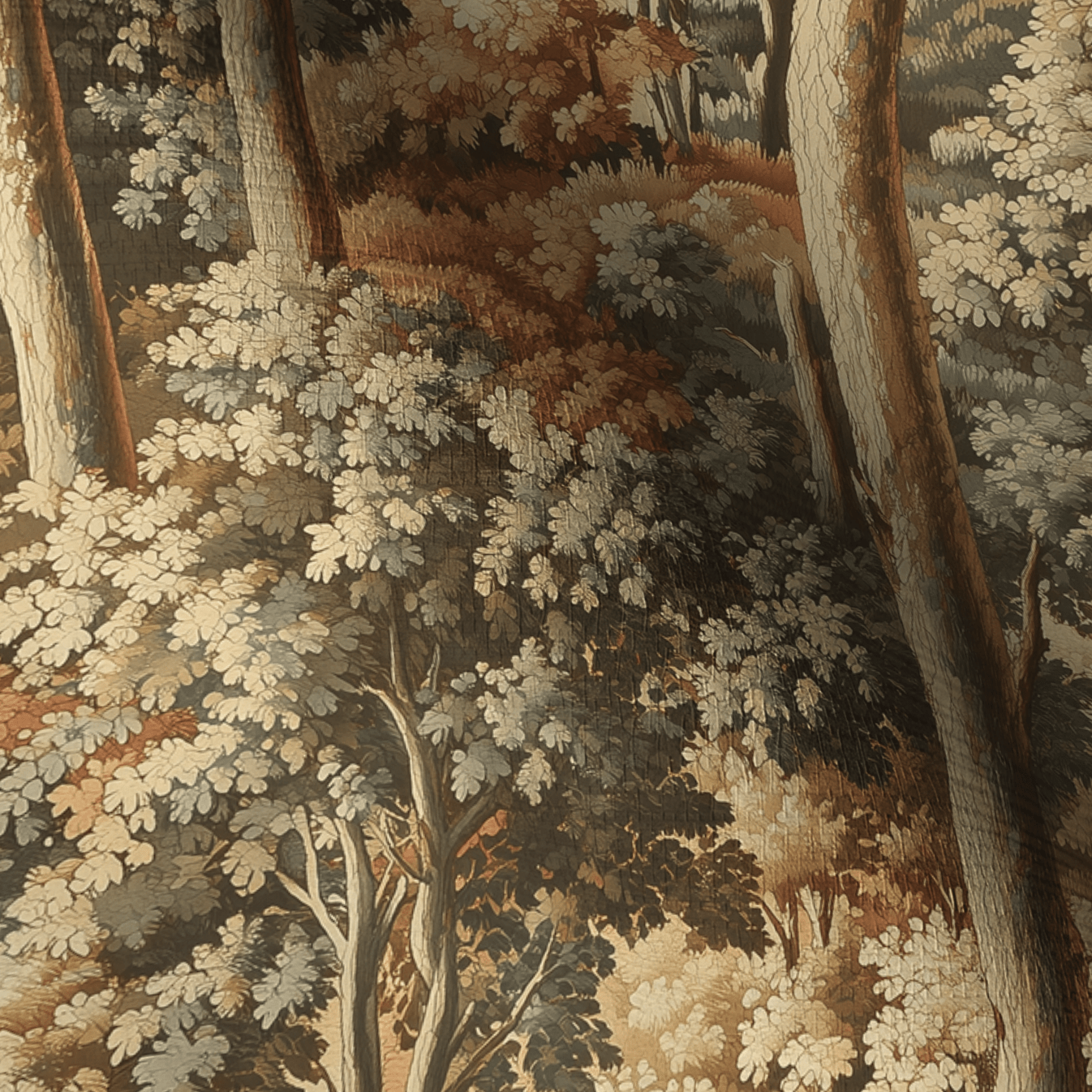 Under the Canopy Faux Grasscloth Wallpaper - Lemon Park