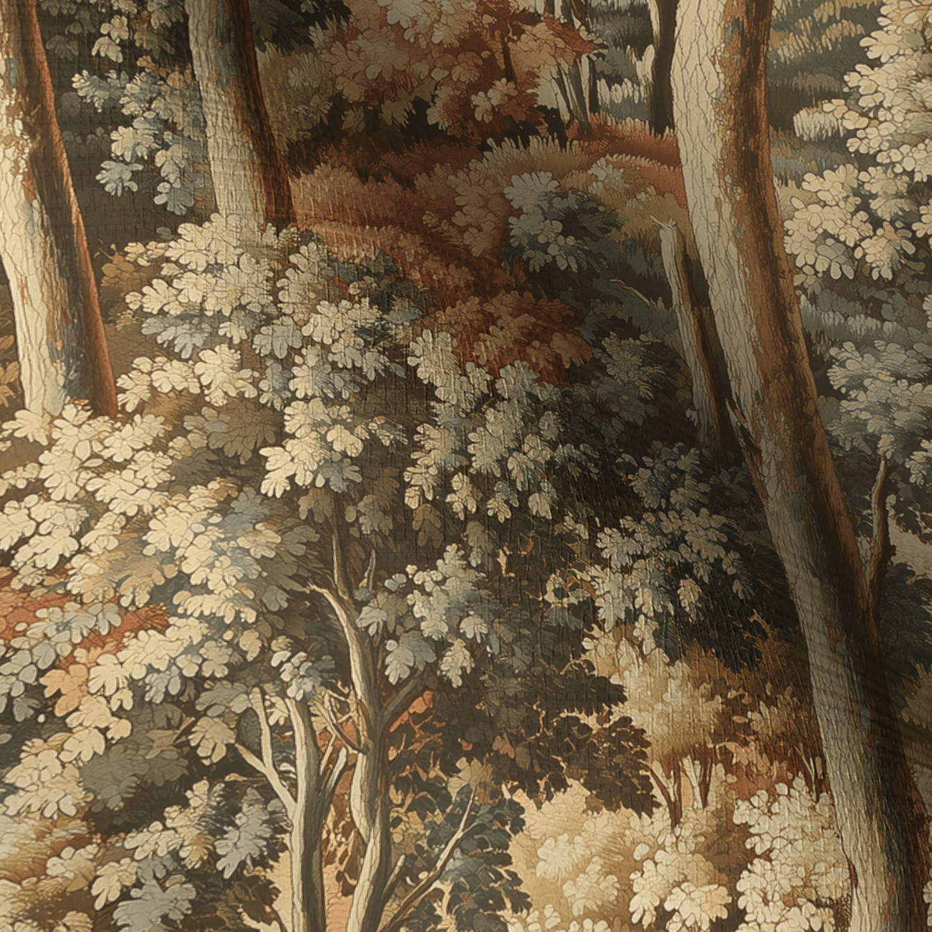 Under the Canopy Faux Grasscloth Wallpaper