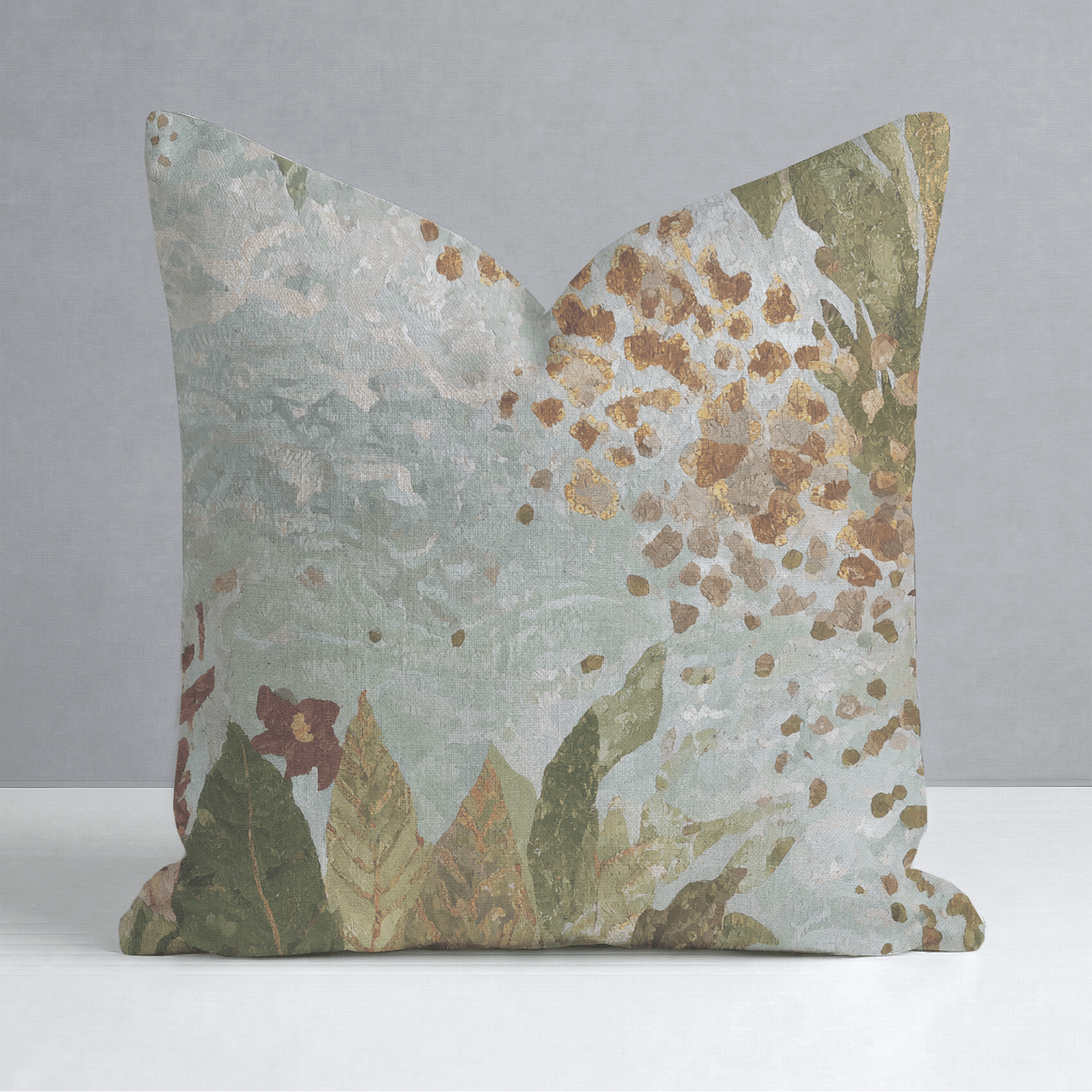 Ungathered Throw Pillow - Lemon Park