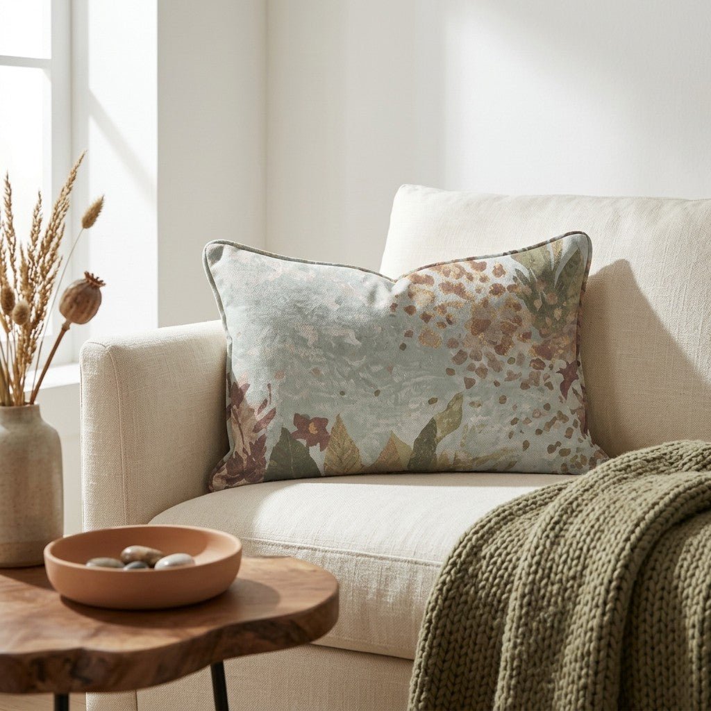 Ungathered Throw Pillow - Lemon Park