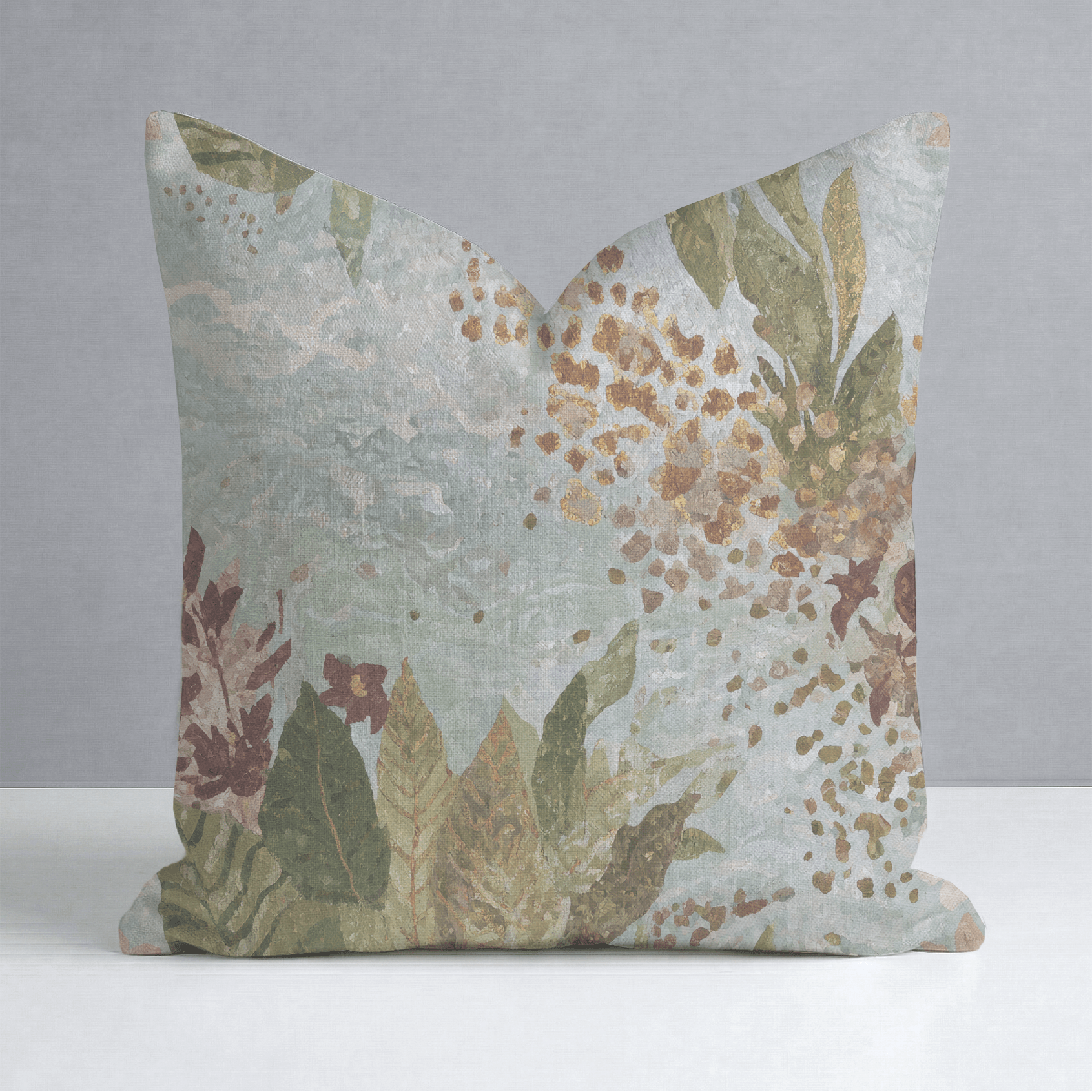 Ungathered Throw Pillow - Lemon Park