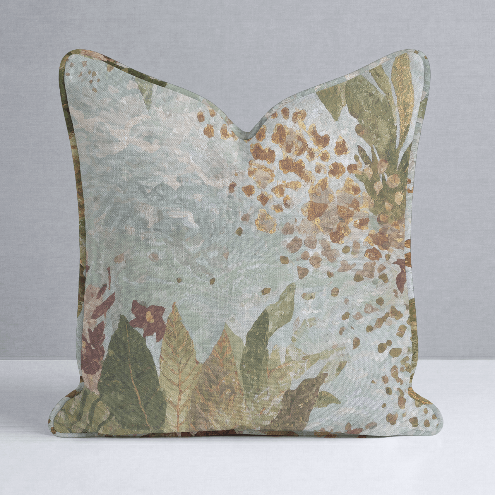 Ungathered Throw Pillow - Lemon Park