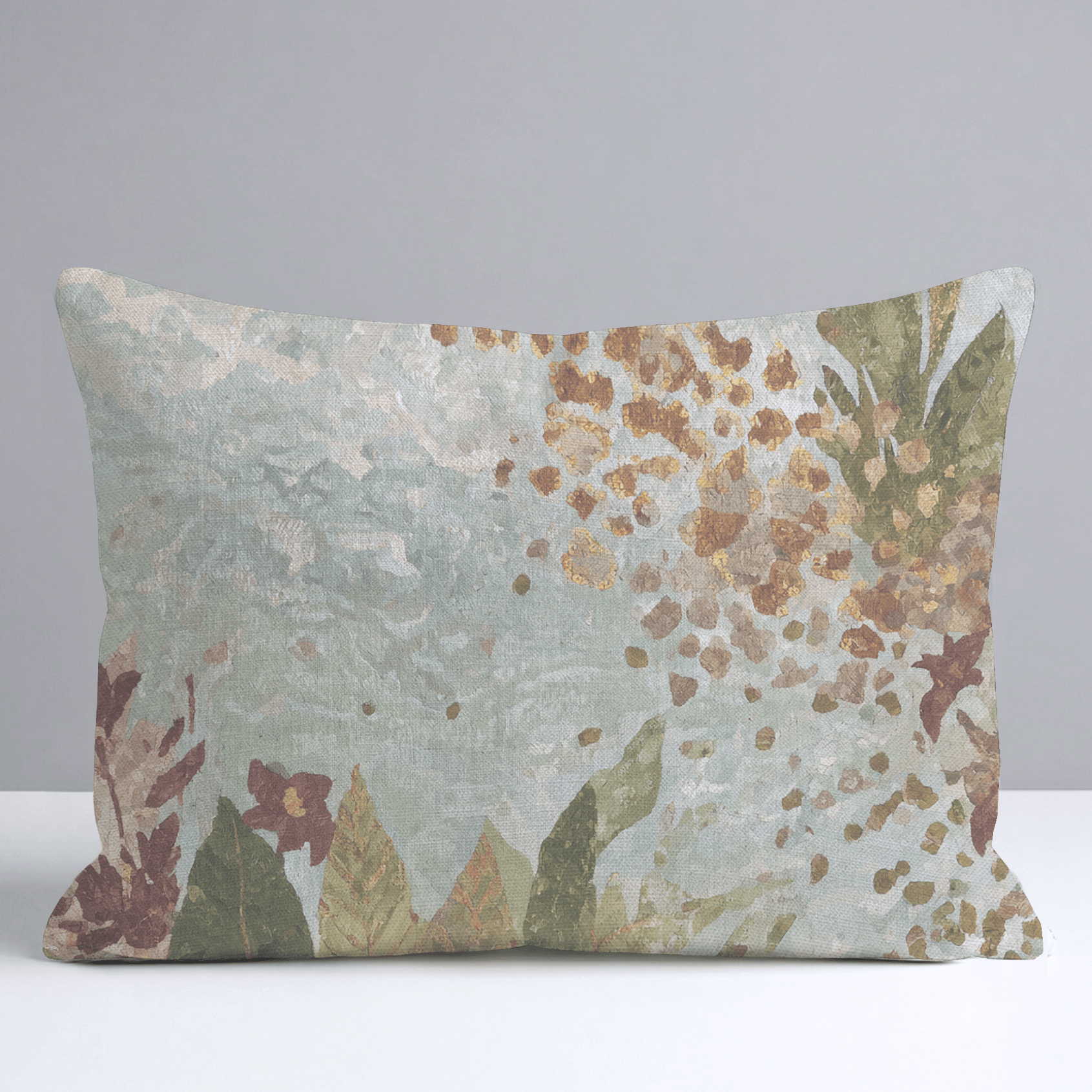 Ungathered Throw Pillow - Lemon Park