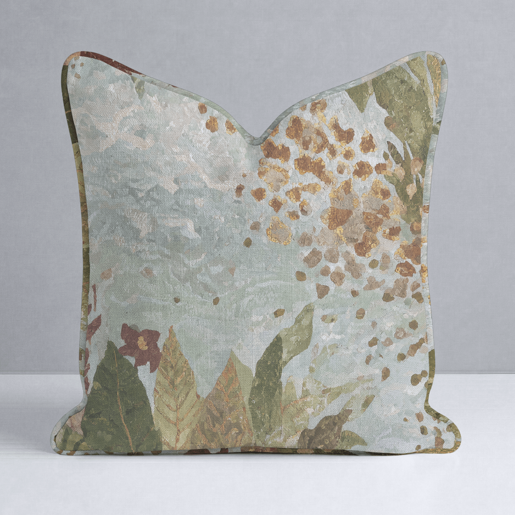 Ungathered Throw Pillow - Lemon Park