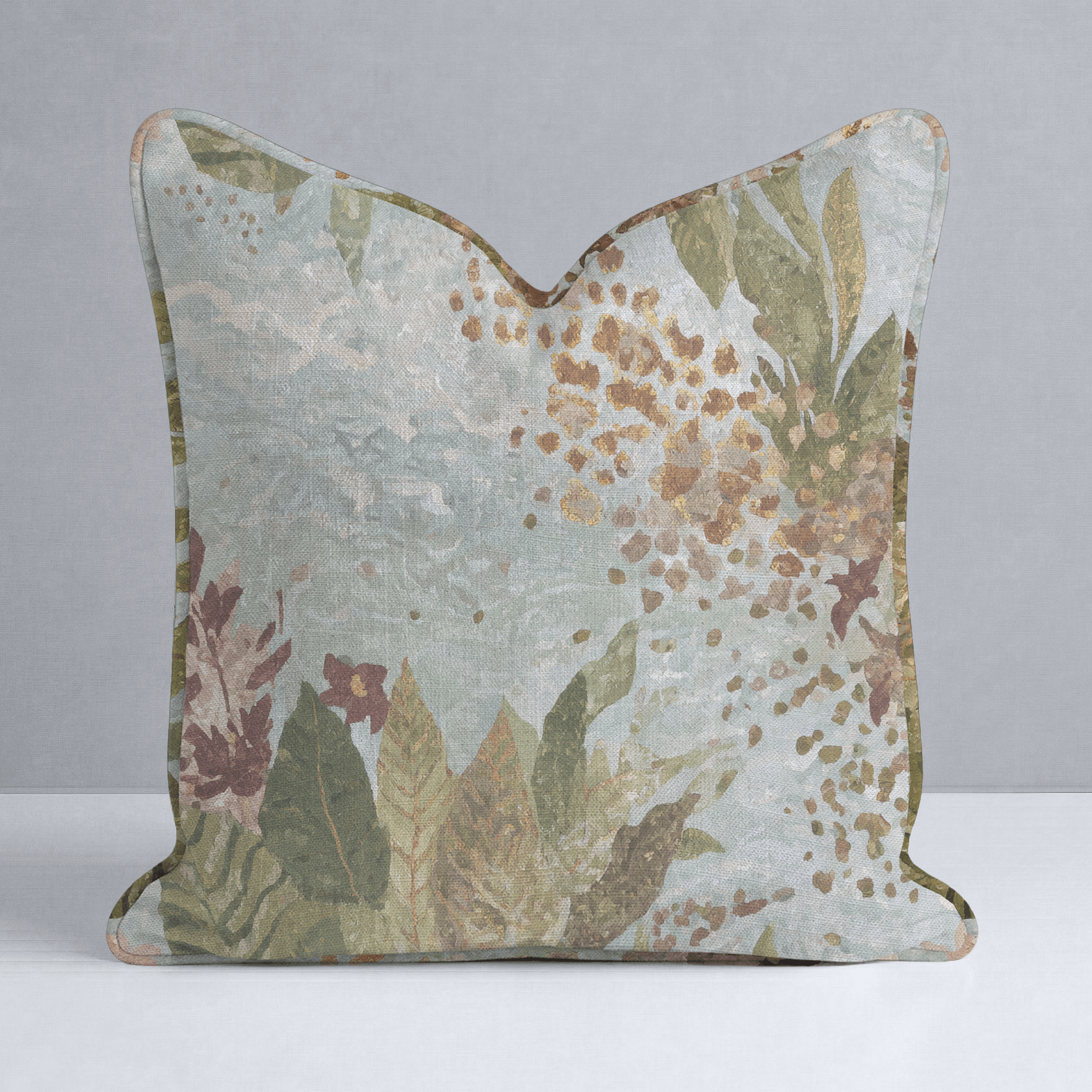 Ungathered Throw Pillow - Lemon Park