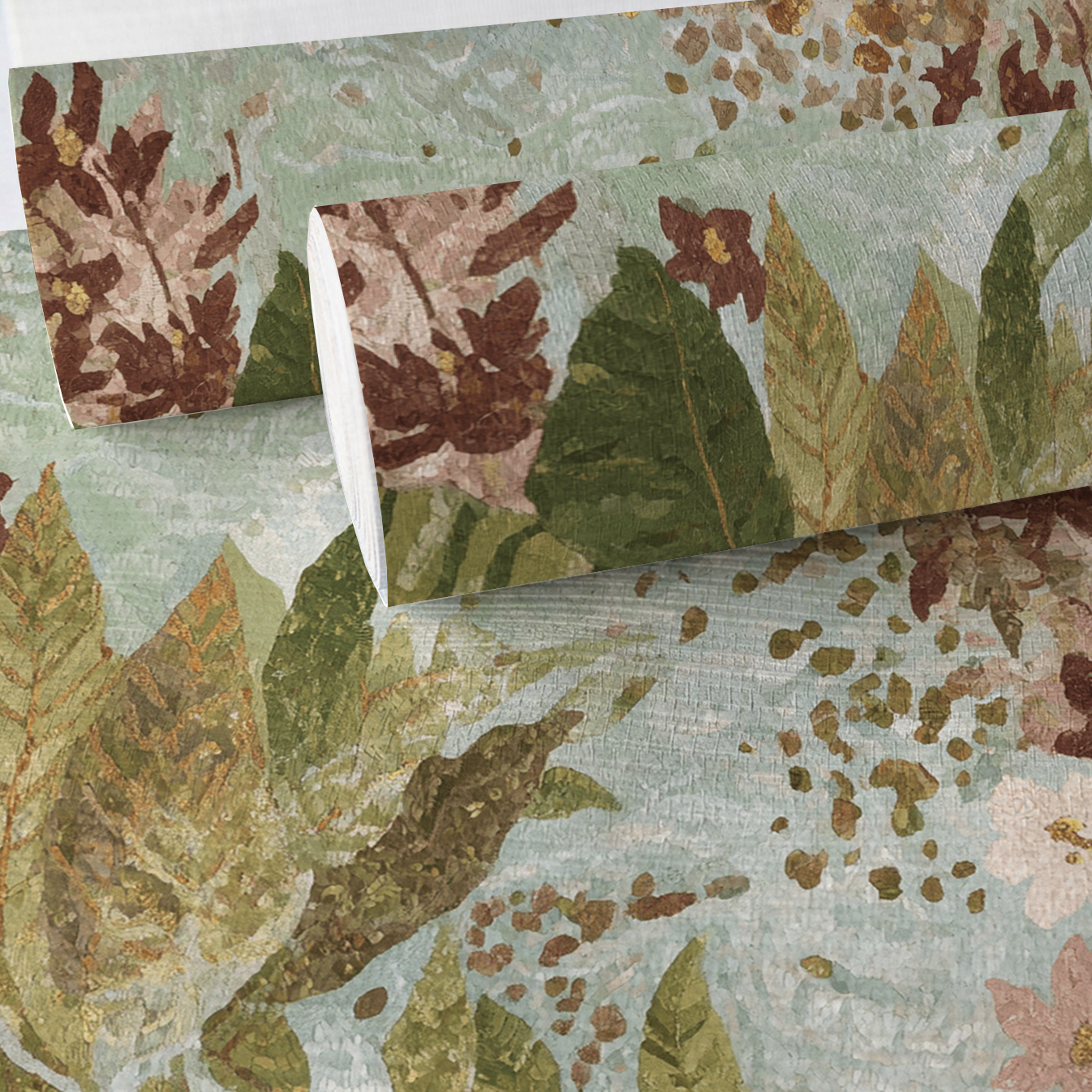 Ungathered Faux Grasscloth Wallpaper