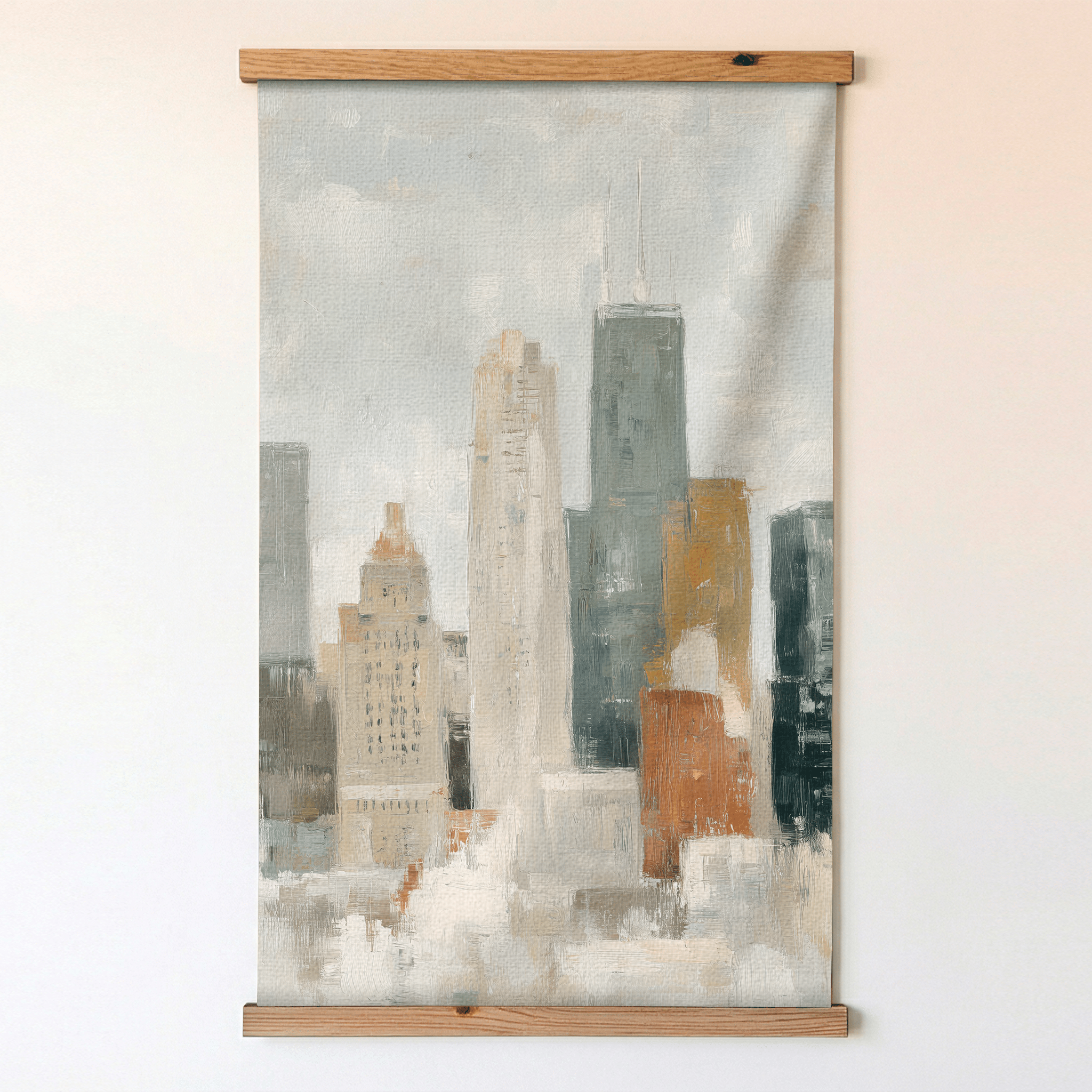 Uptown Skyline - Tapestry - Lemon Park