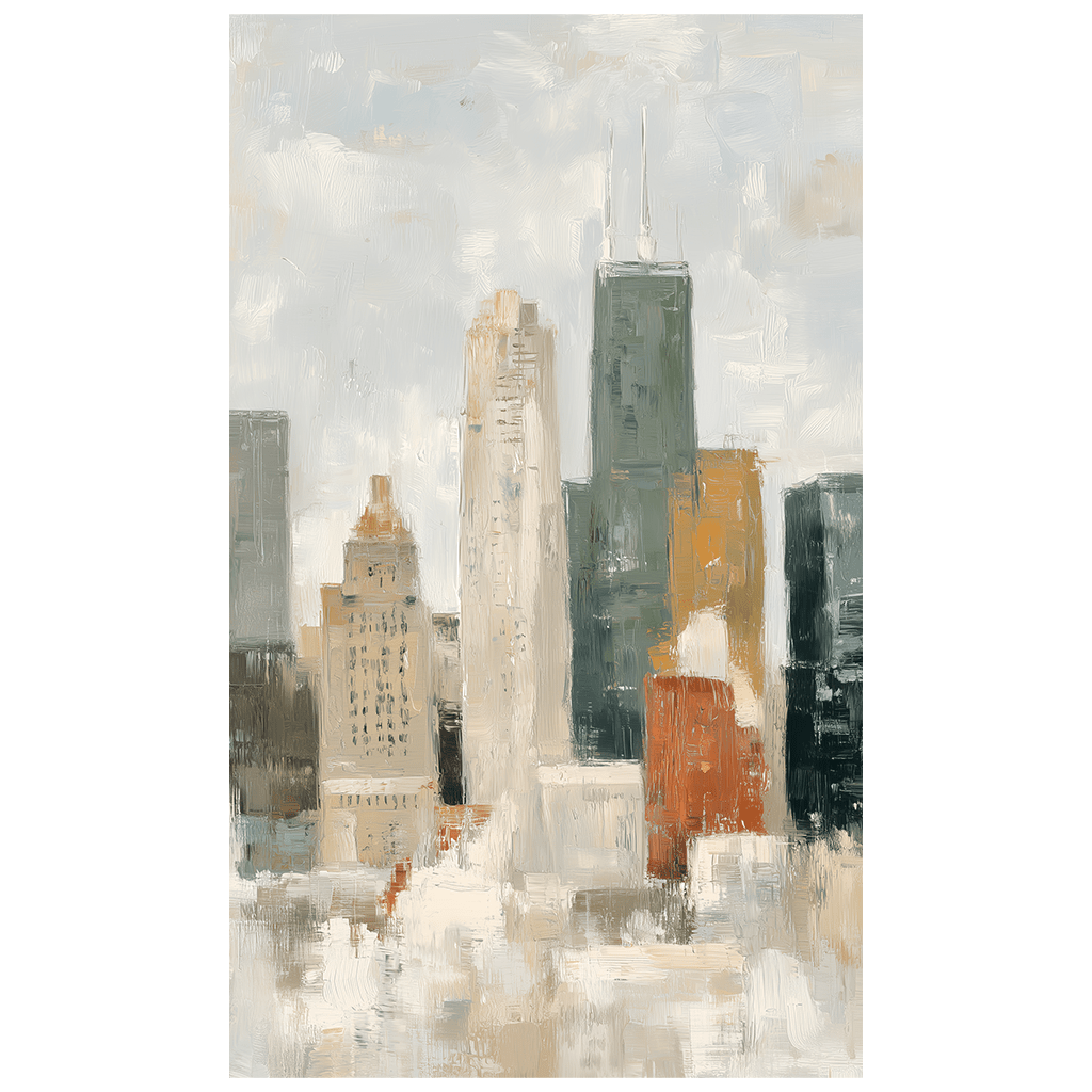 Uptown Skyline - Tapestry - Lemon Park