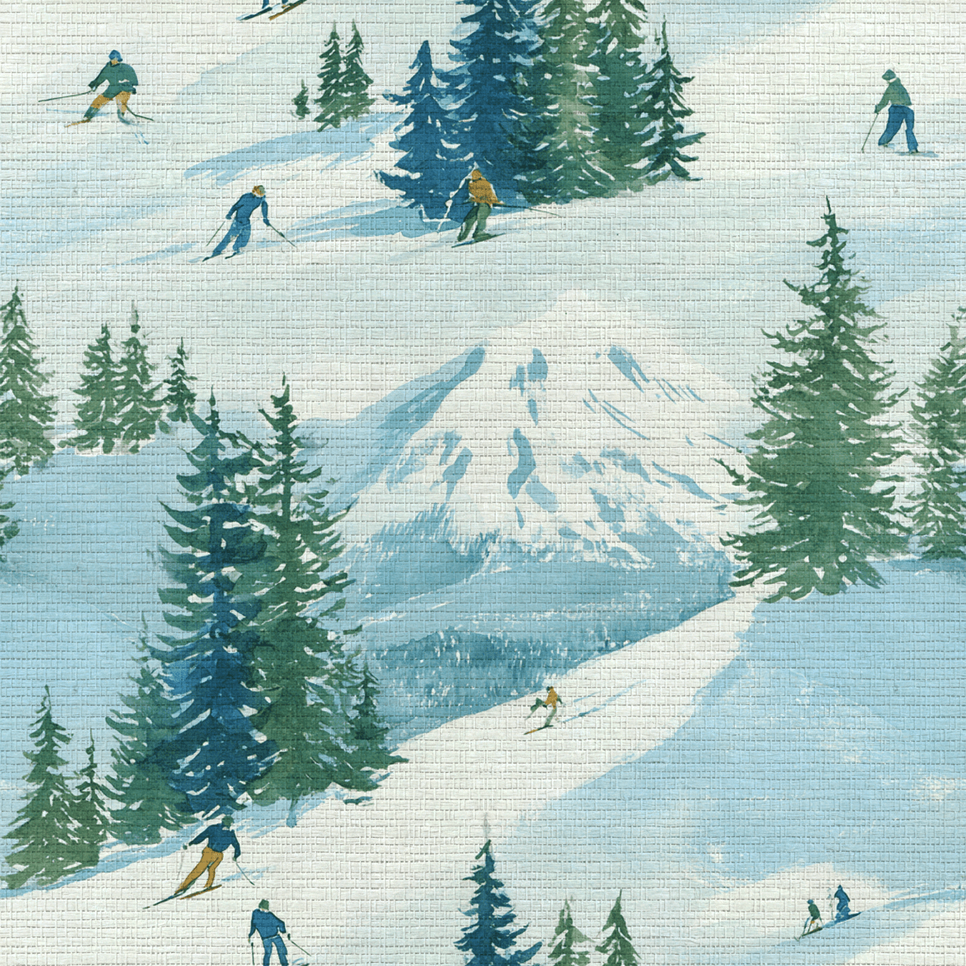 Vail Faux Grasscloth Wallpaper - Lemon Park