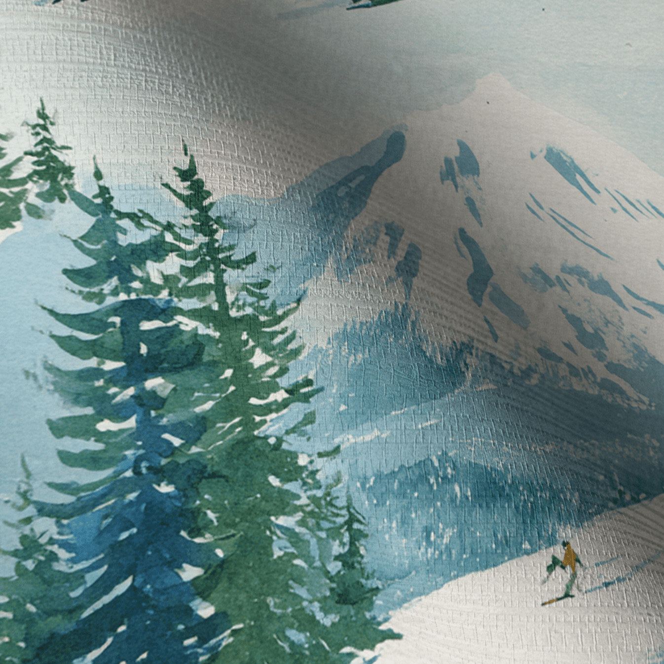 Vail Faux Grasscloth Wallpaper - Lemon Park