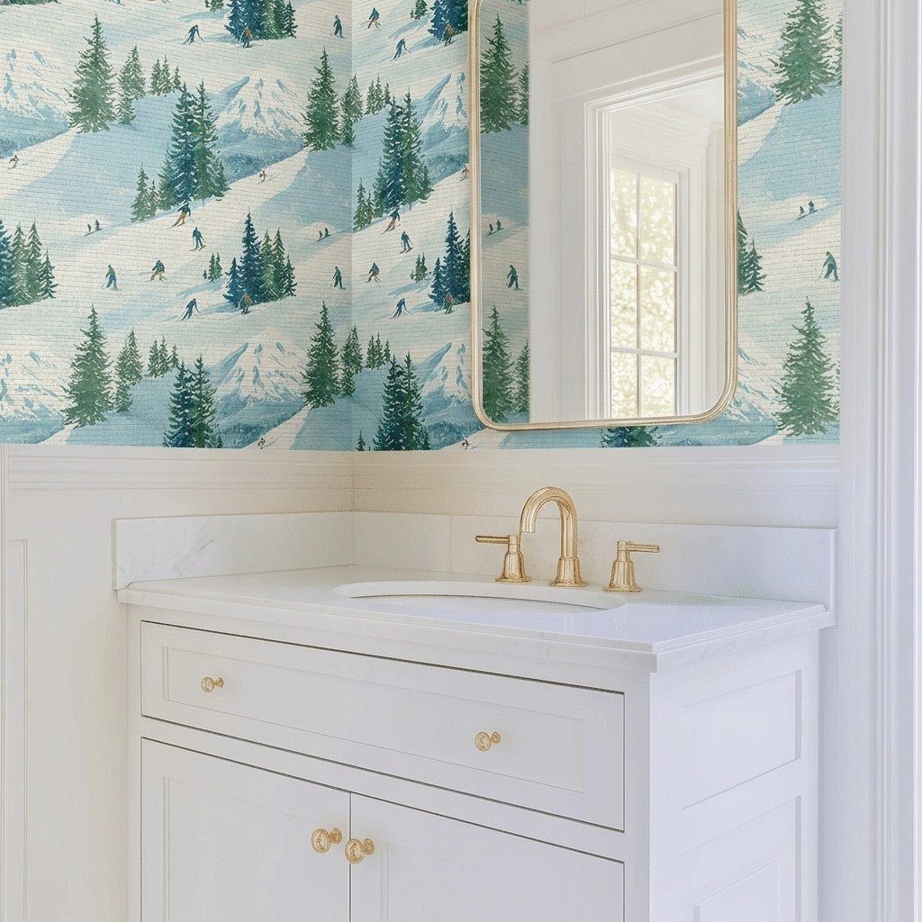 Vail Faux Grasscloth Wallpaper - Lemon Park
