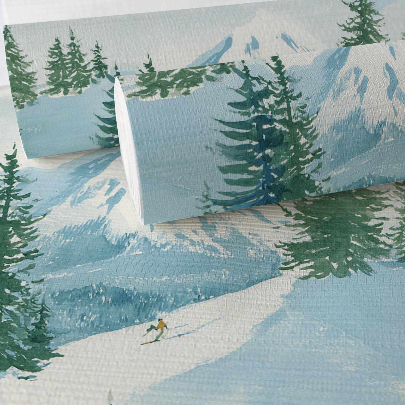 Vail Faux Grasscloth Wallpaper