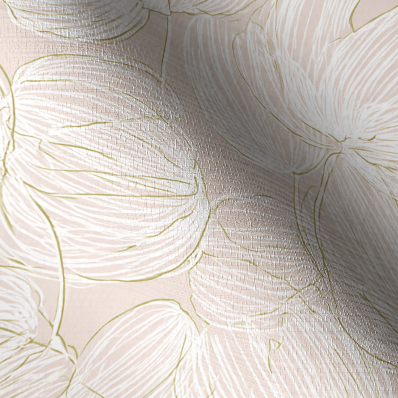 Vanilla Mocha Faux Grasscloth Wallpaper - Lemon Park