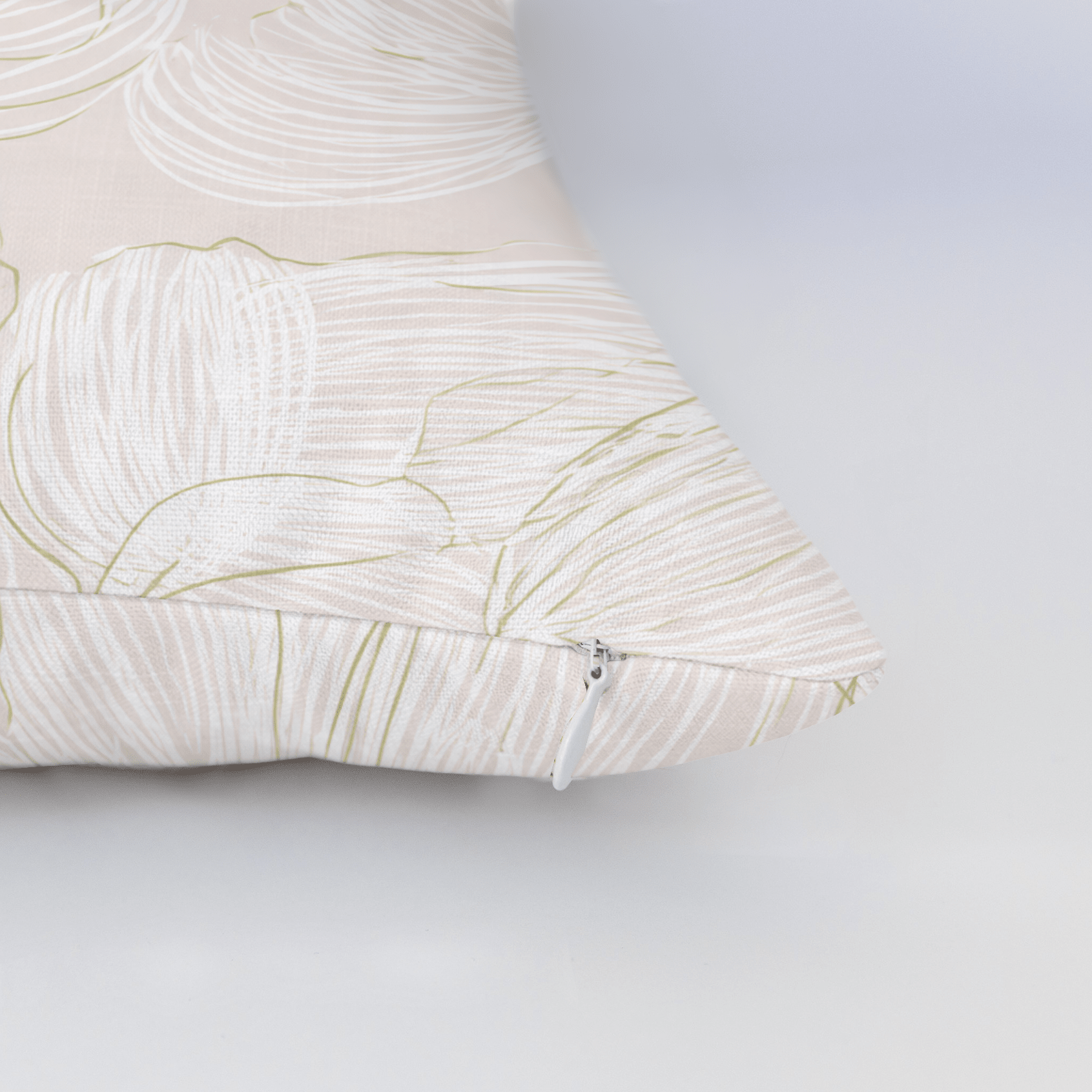 Vanilla Mocha Throw Pillow - Lemon Park