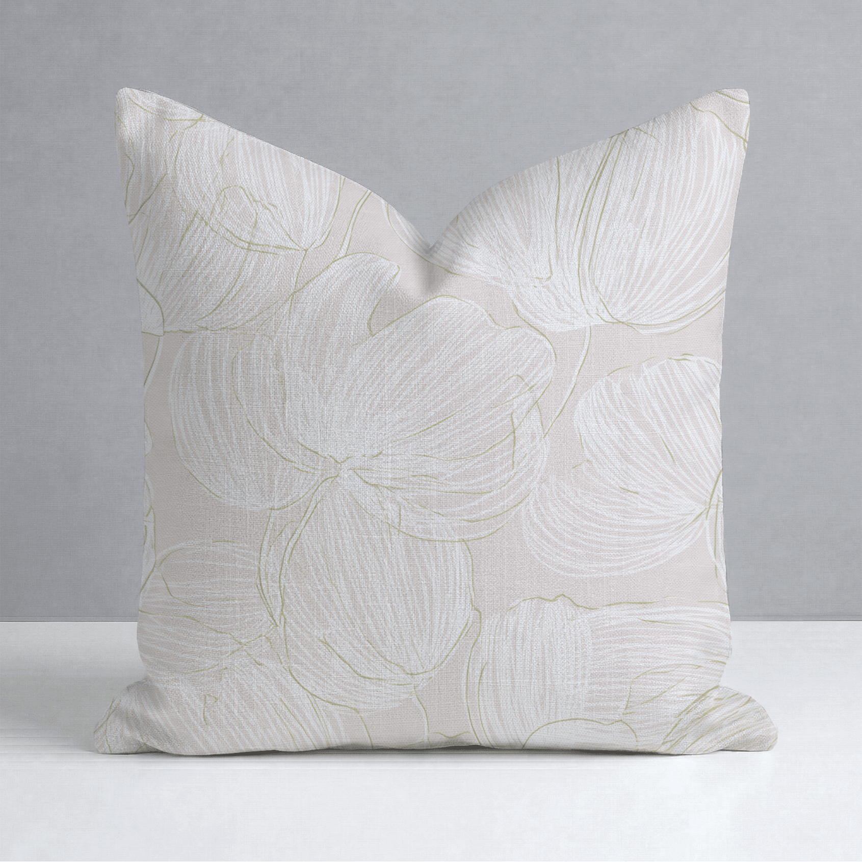 Vanilla Mocha Throw Pillow - Lemon Park