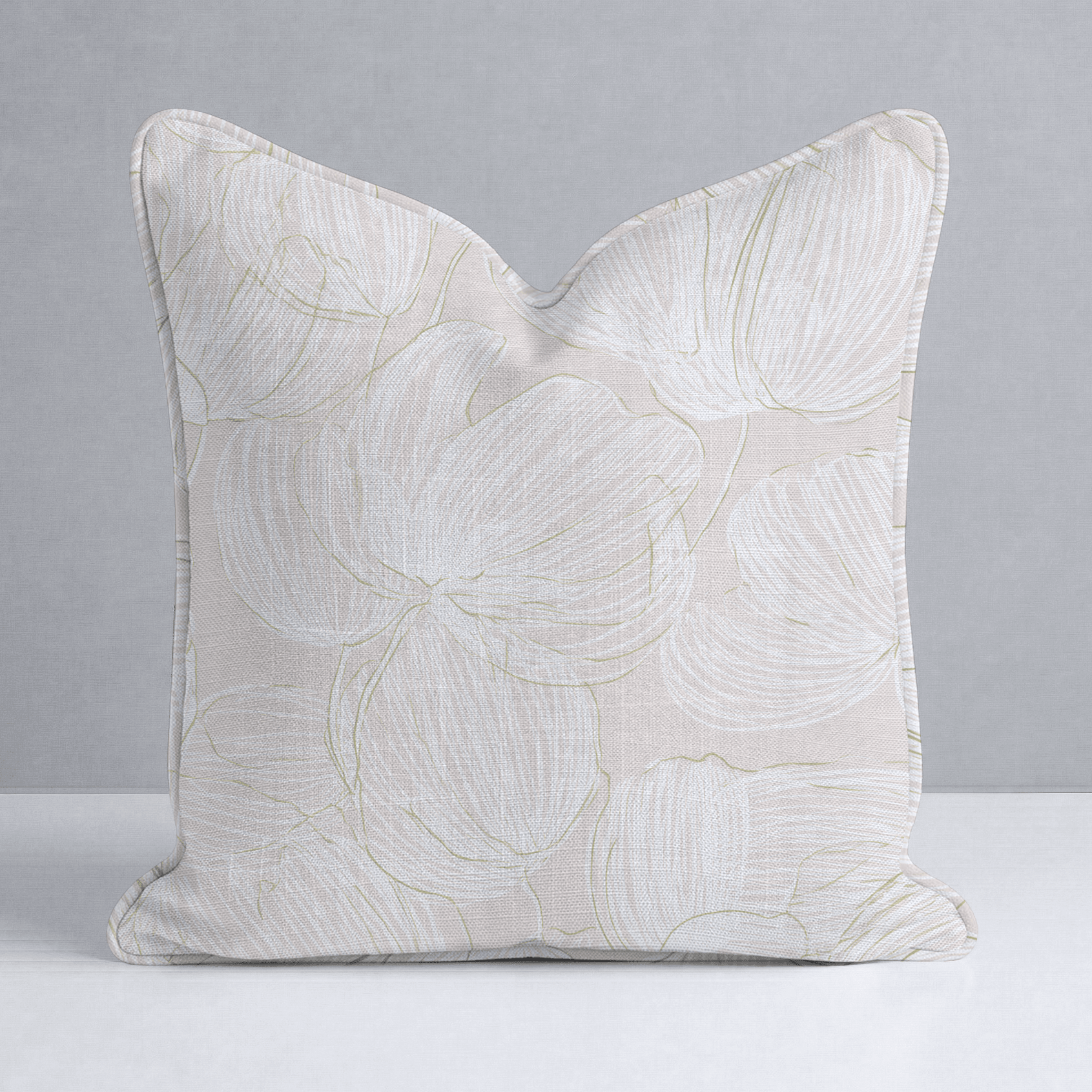 Vanilla Mocha Throw Pillow - Lemon Park