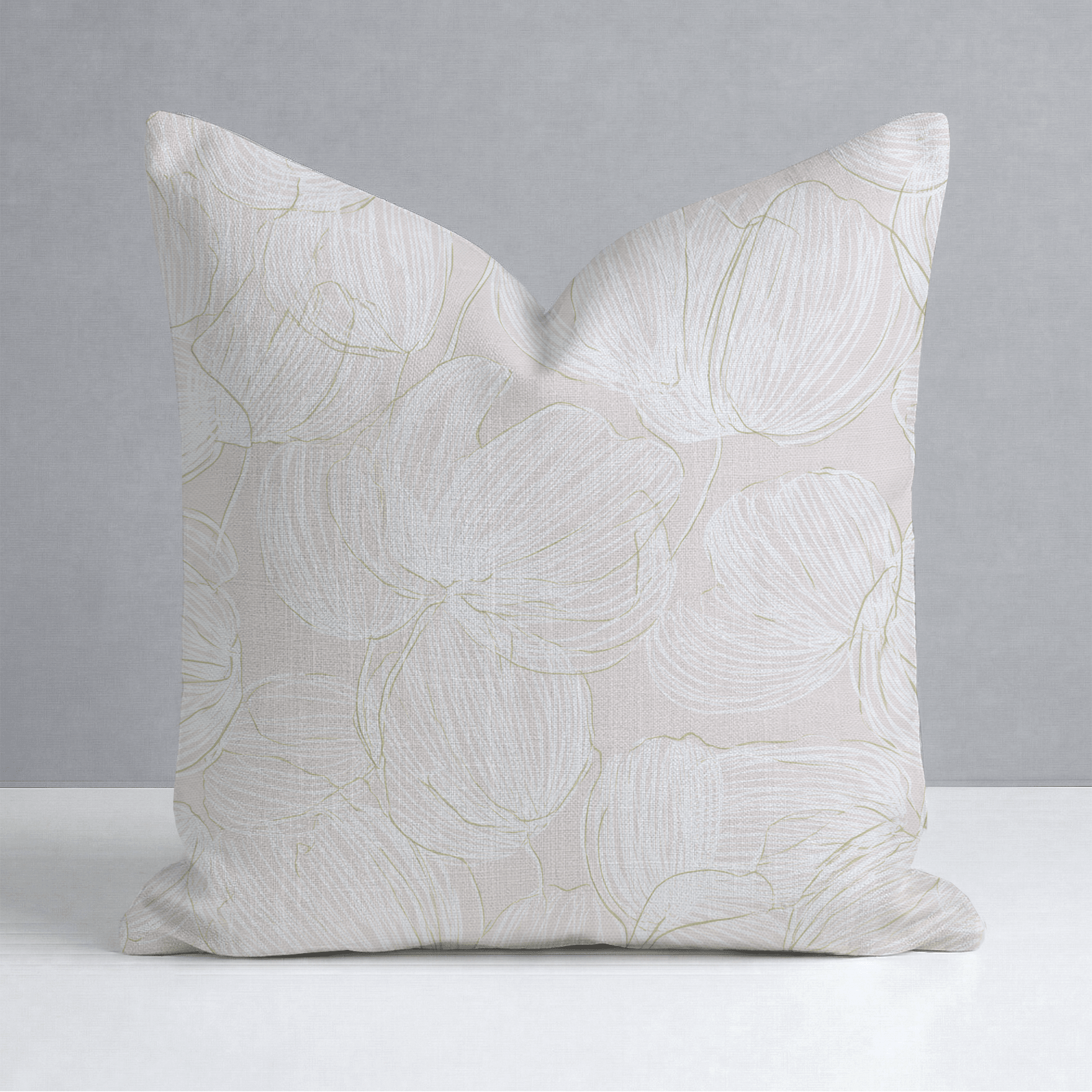 Vanilla Mocha Throw Pillow - Lemon Park