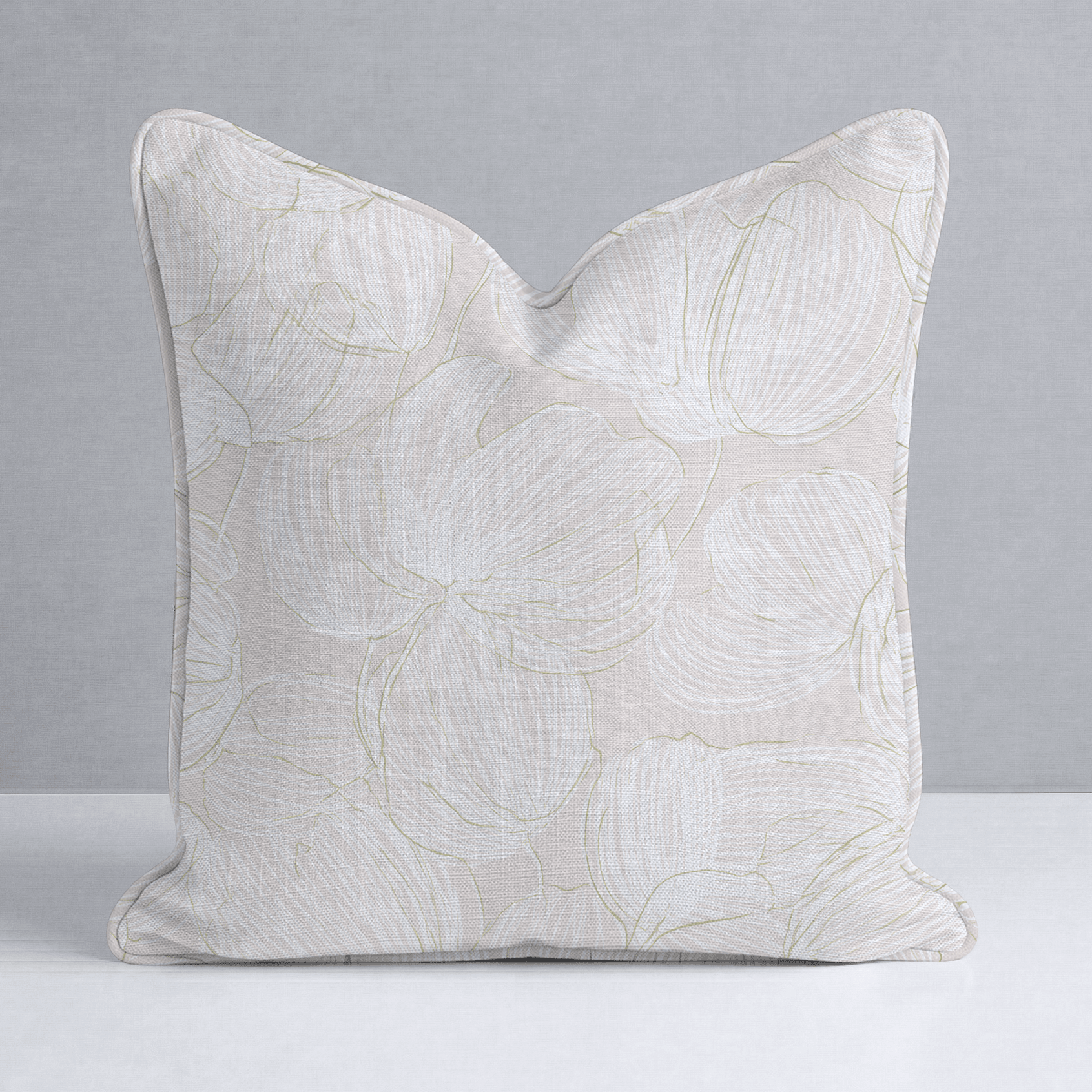 Vanilla Mocha Throw Pillow - Lemon Park
