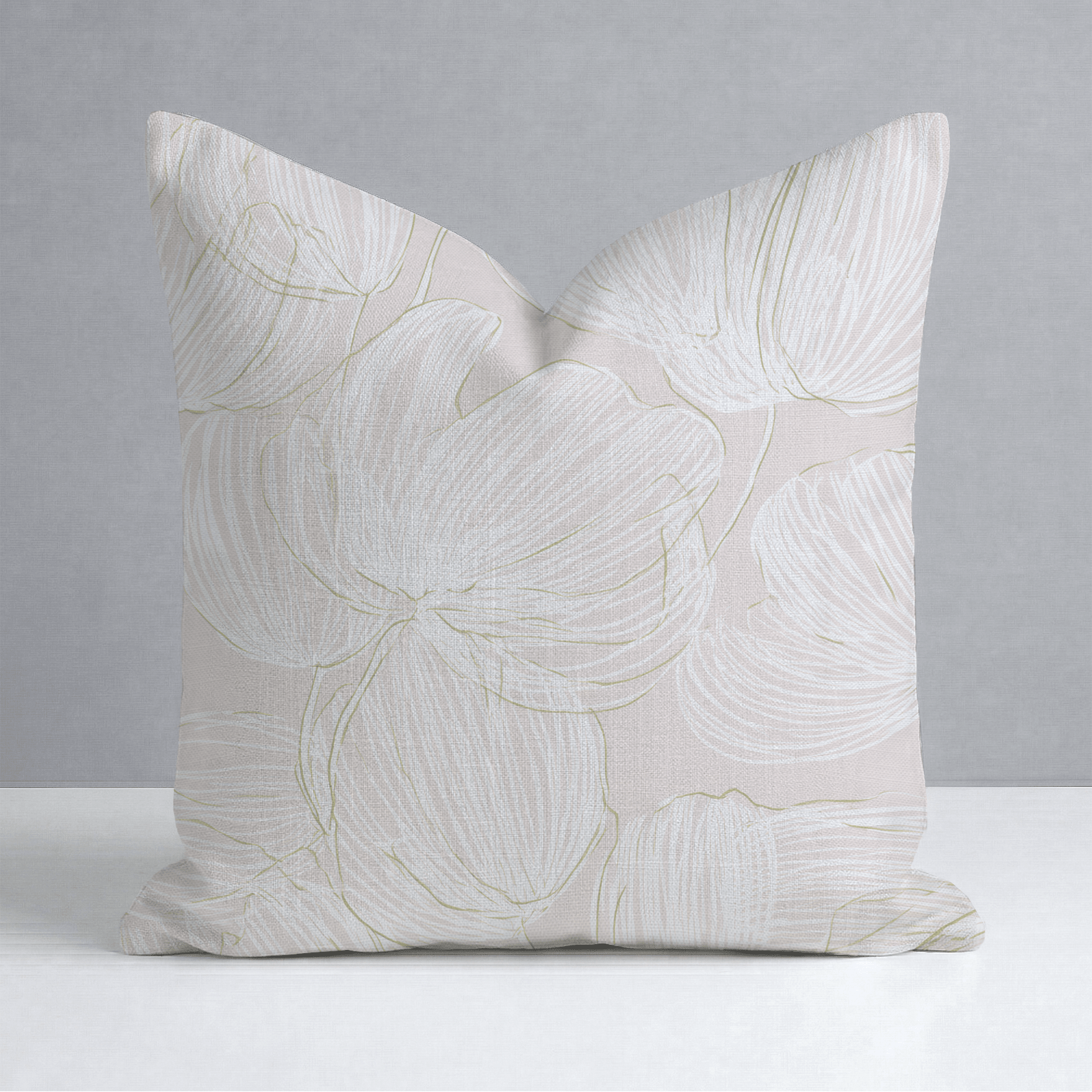 Vanilla Mocha Throw Pillow - Lemon Park