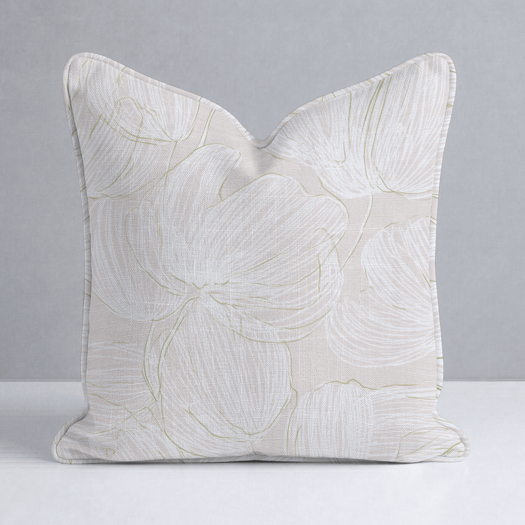 Vanilla Mocha Throw Pillow - Lemon Park