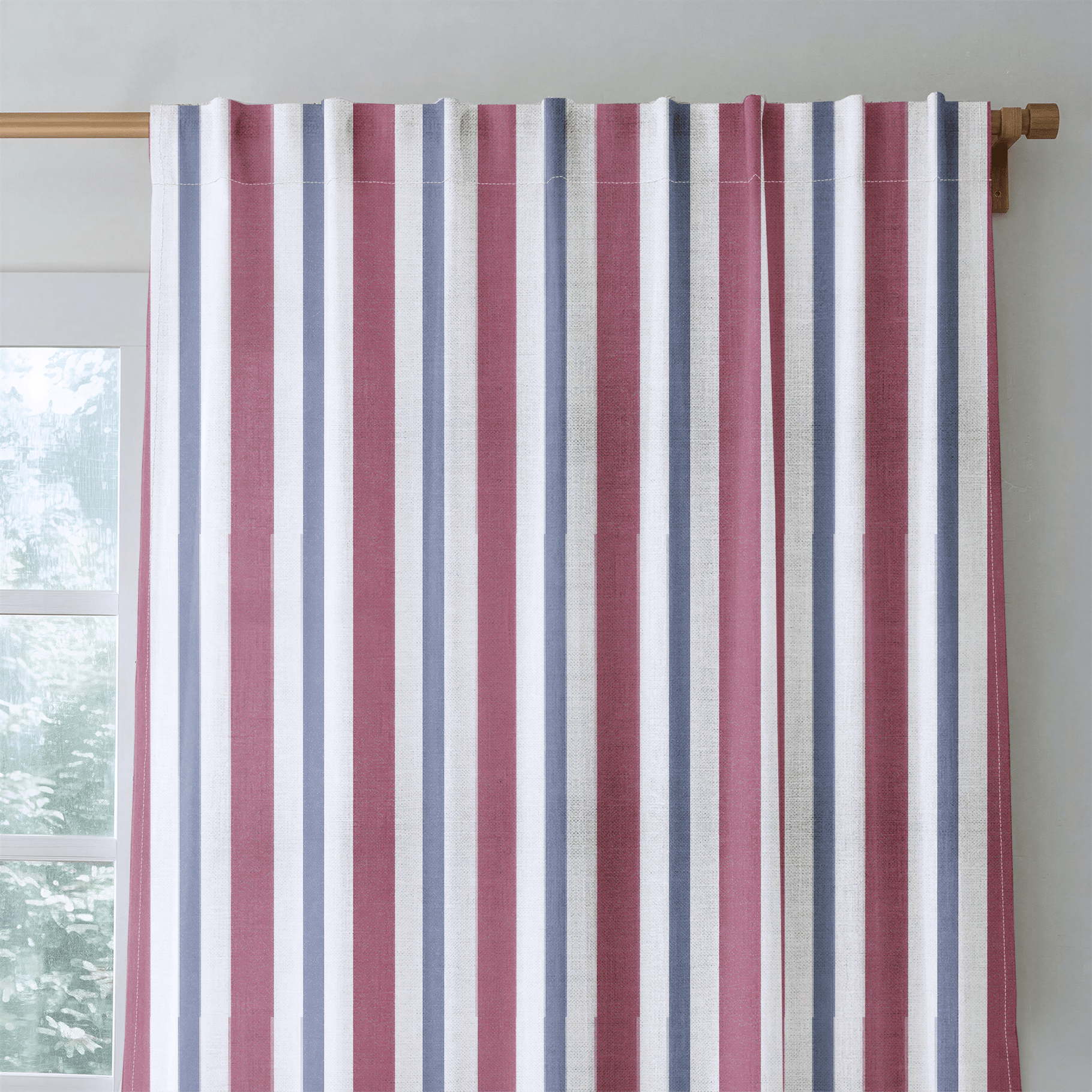 Varsity Stripe - Drapery - Lemon Park