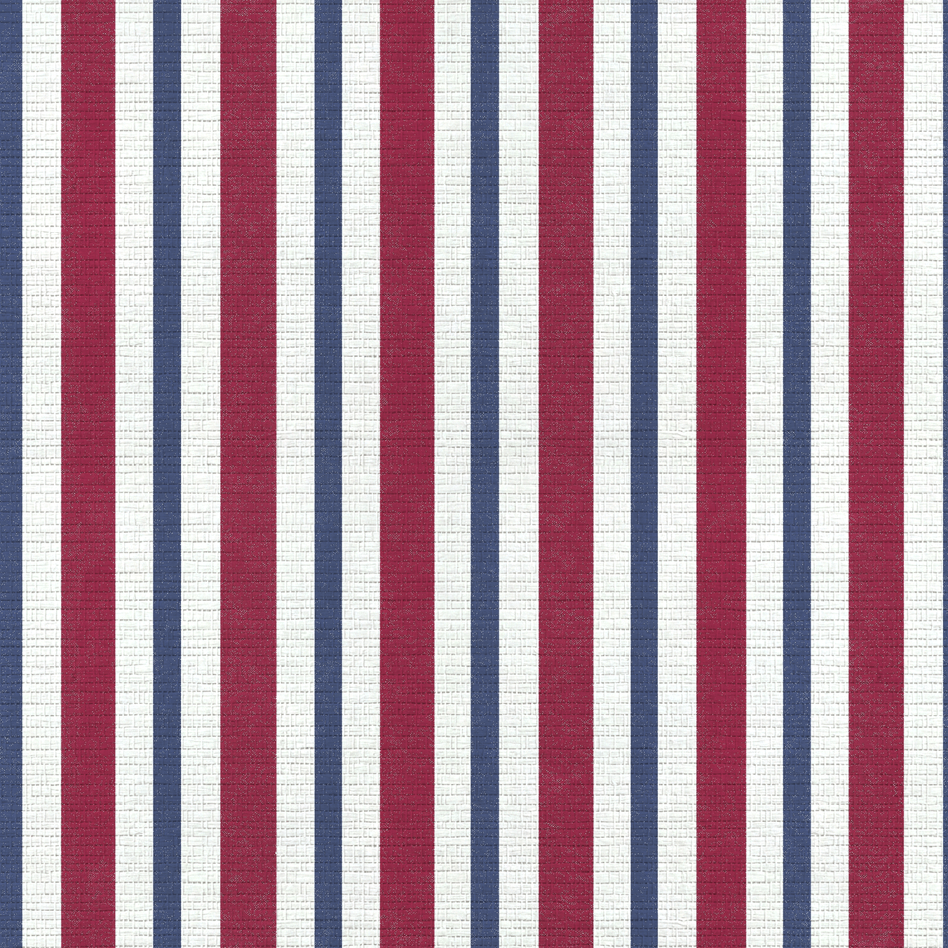 Varsity Stripe Faux Grasscloth Wallpaper - Lemon Park