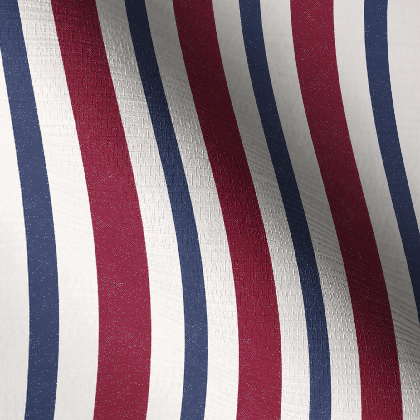 Varsity Stripe Faux Grasscloth Wallpaper - Lemon Park