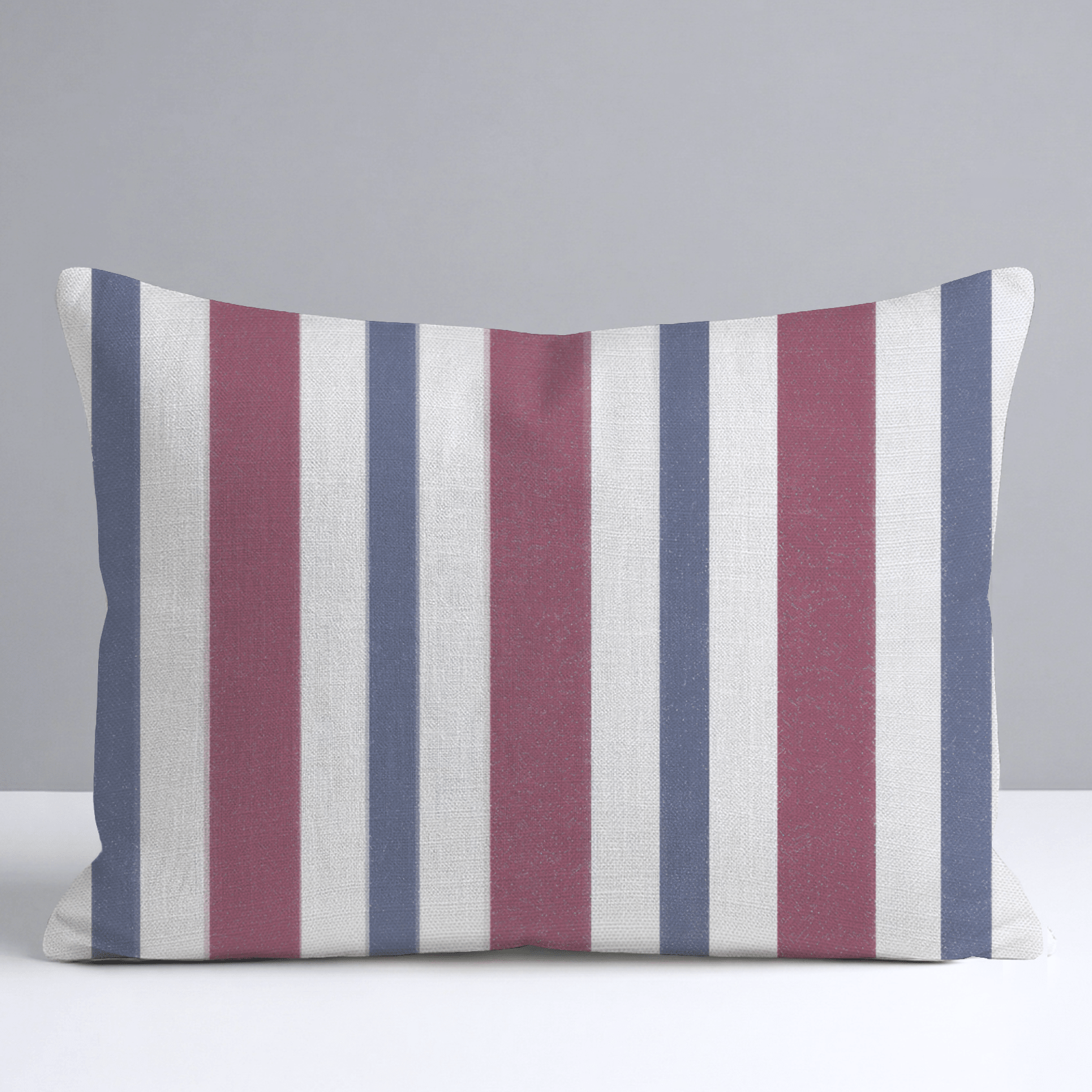 Varsity Stripe Throw Pillow - Lemon Park
