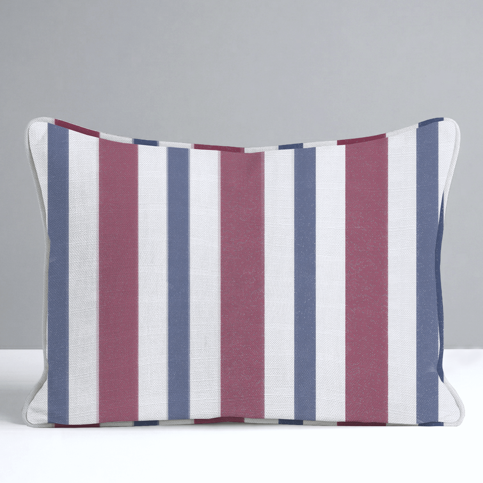 Varsity Stripe Throw Pillow - Lemon Park