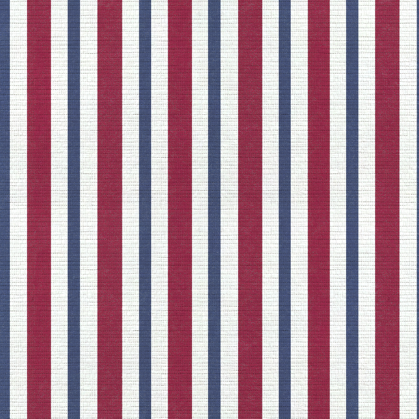 Varsity Stripe Faux Grasscloth Wallpaper