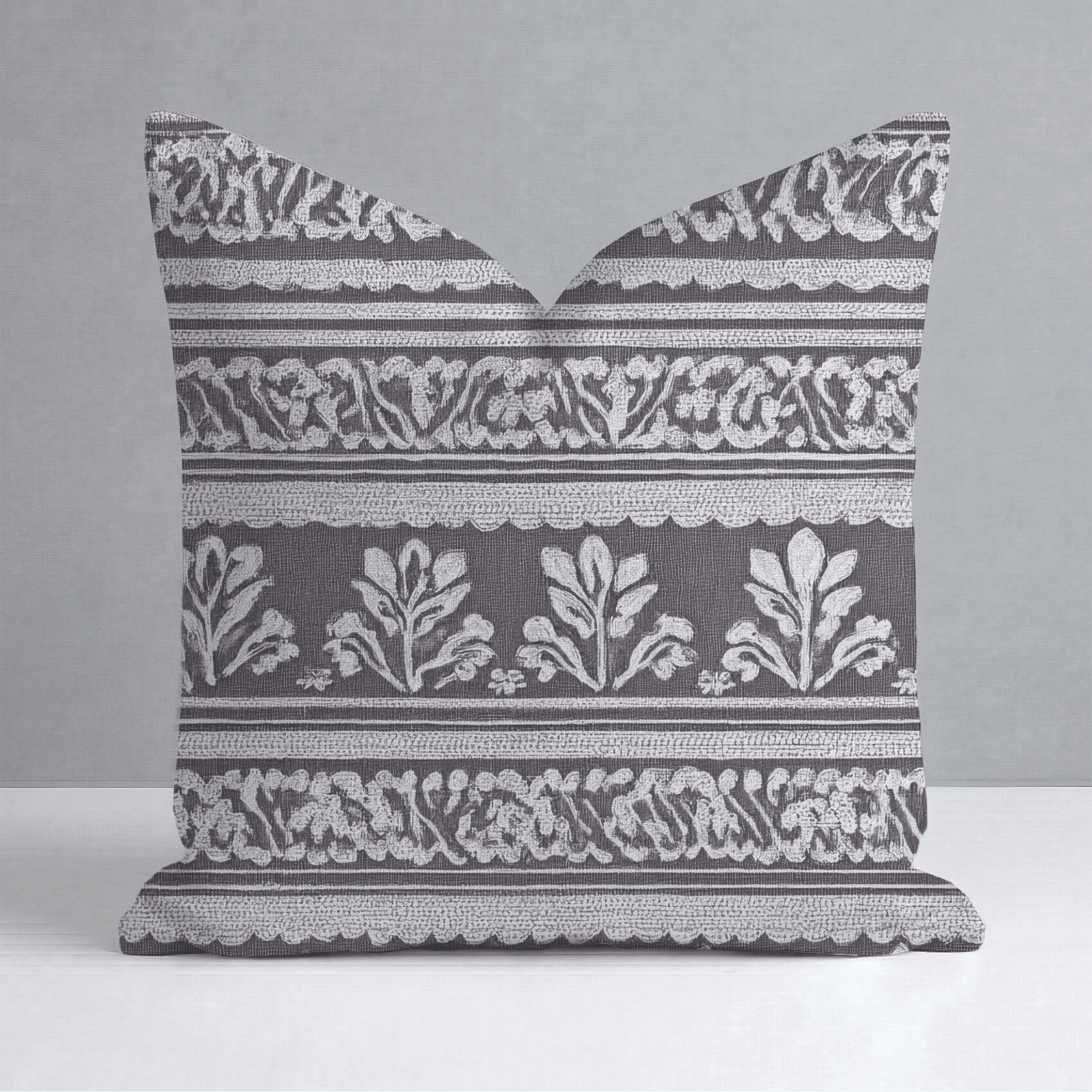 Velvet Petal Throw Pillow - Lemon Park
