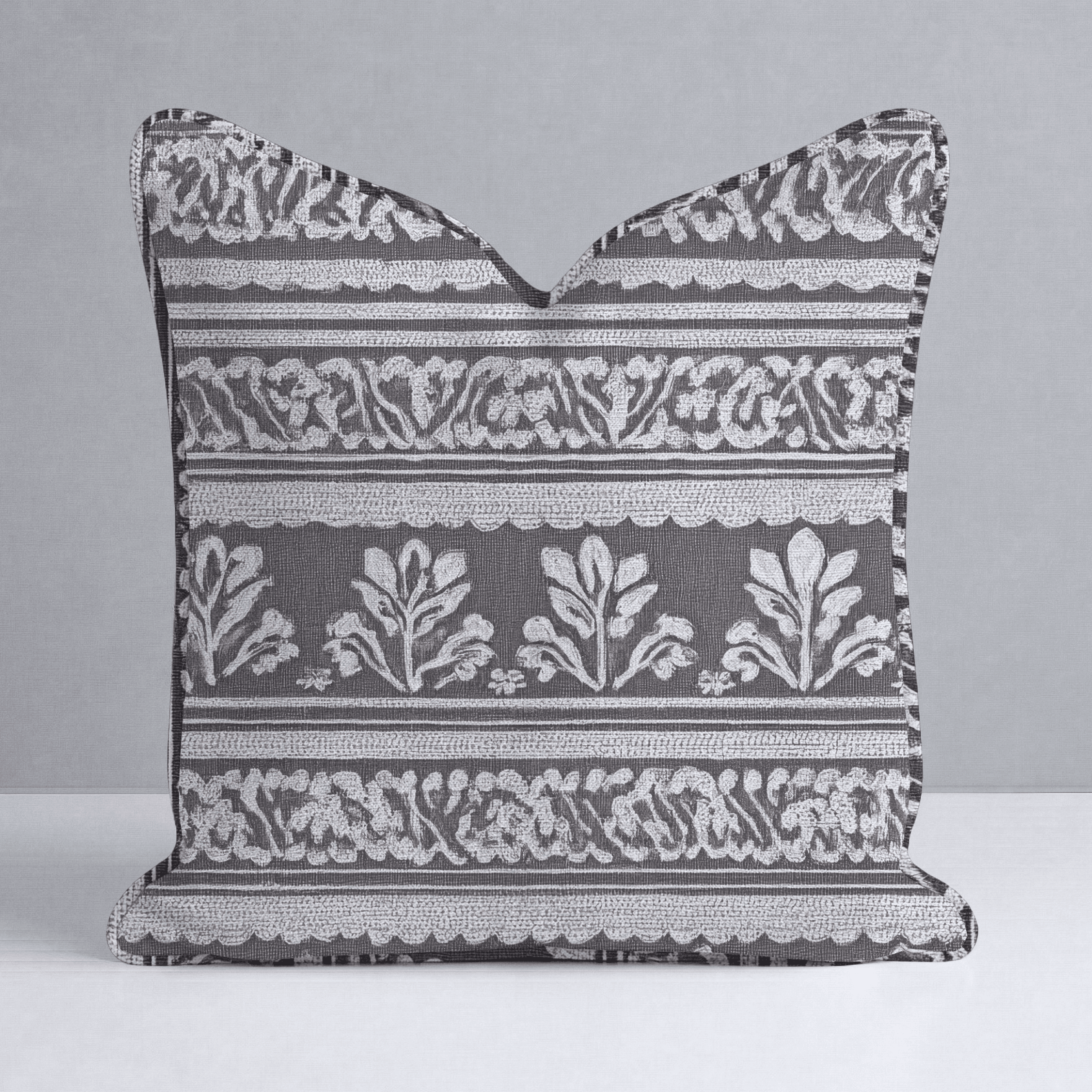 Velvet Petal Throw Pillow - Lemon Park